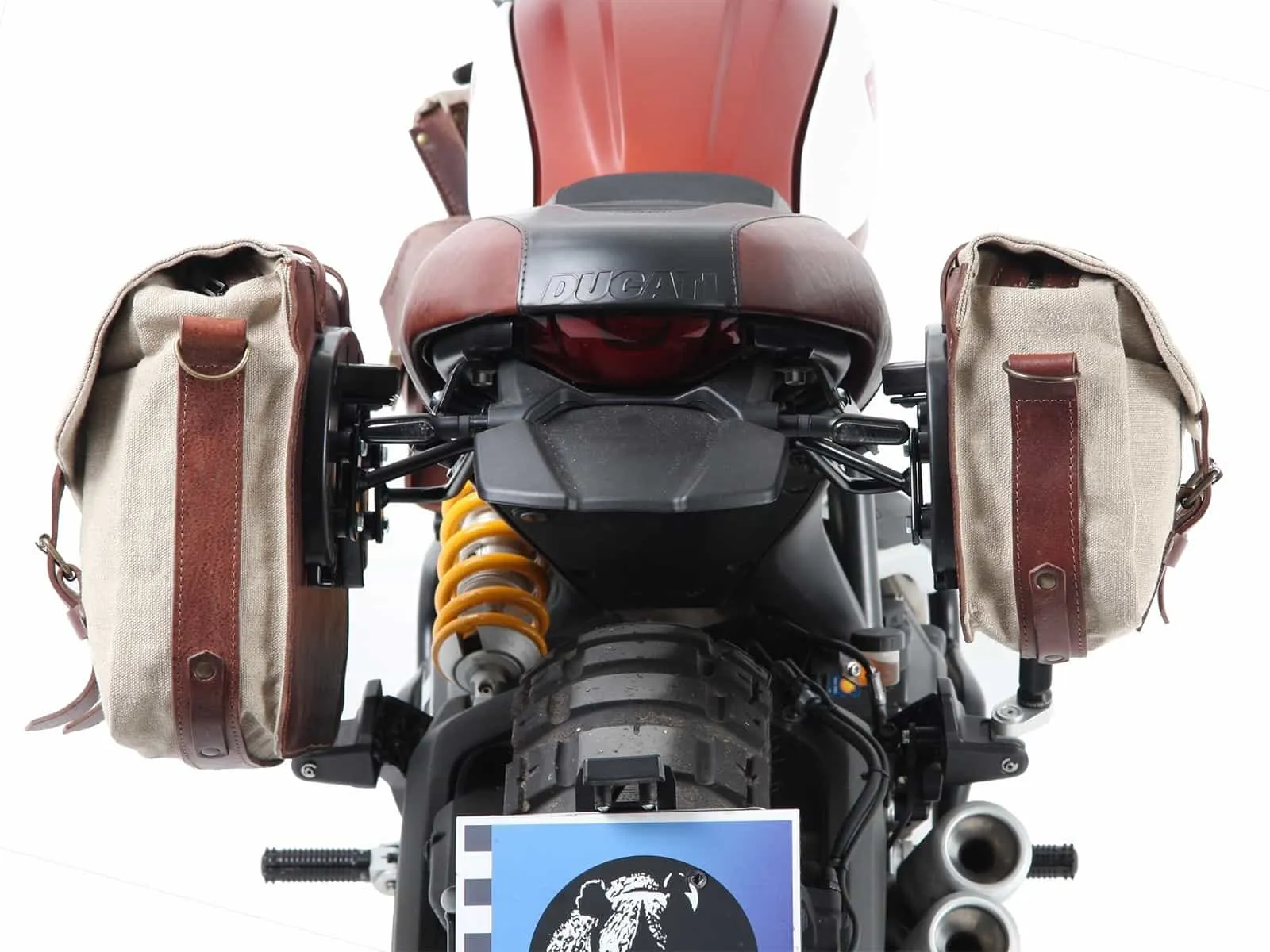 C-Bow side carrier black for Ducati Scrambler Sixty2 (2016-2020)