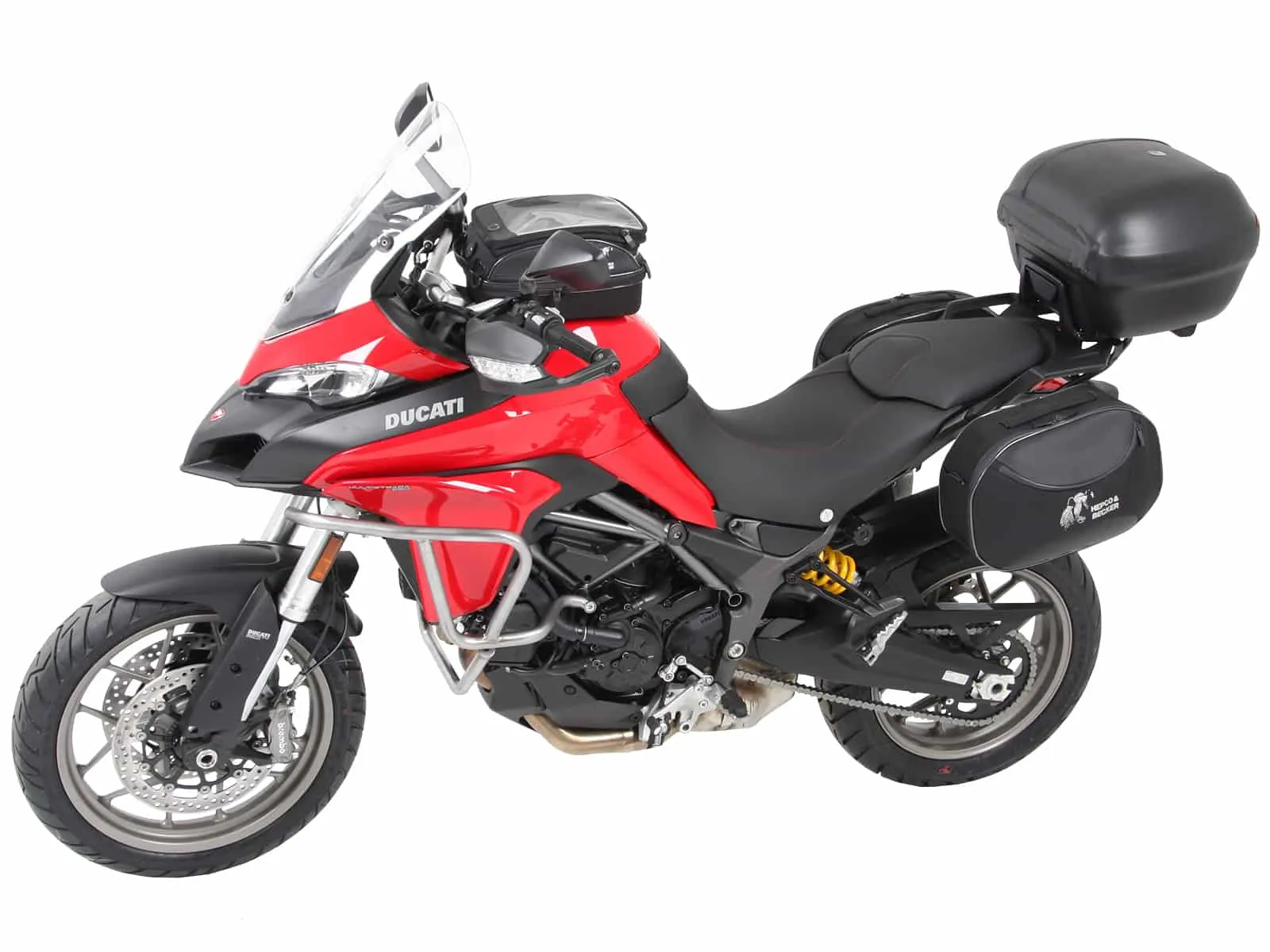 C-Bow side carrier black for Ducati Multistrada 950/S (2017-2021)