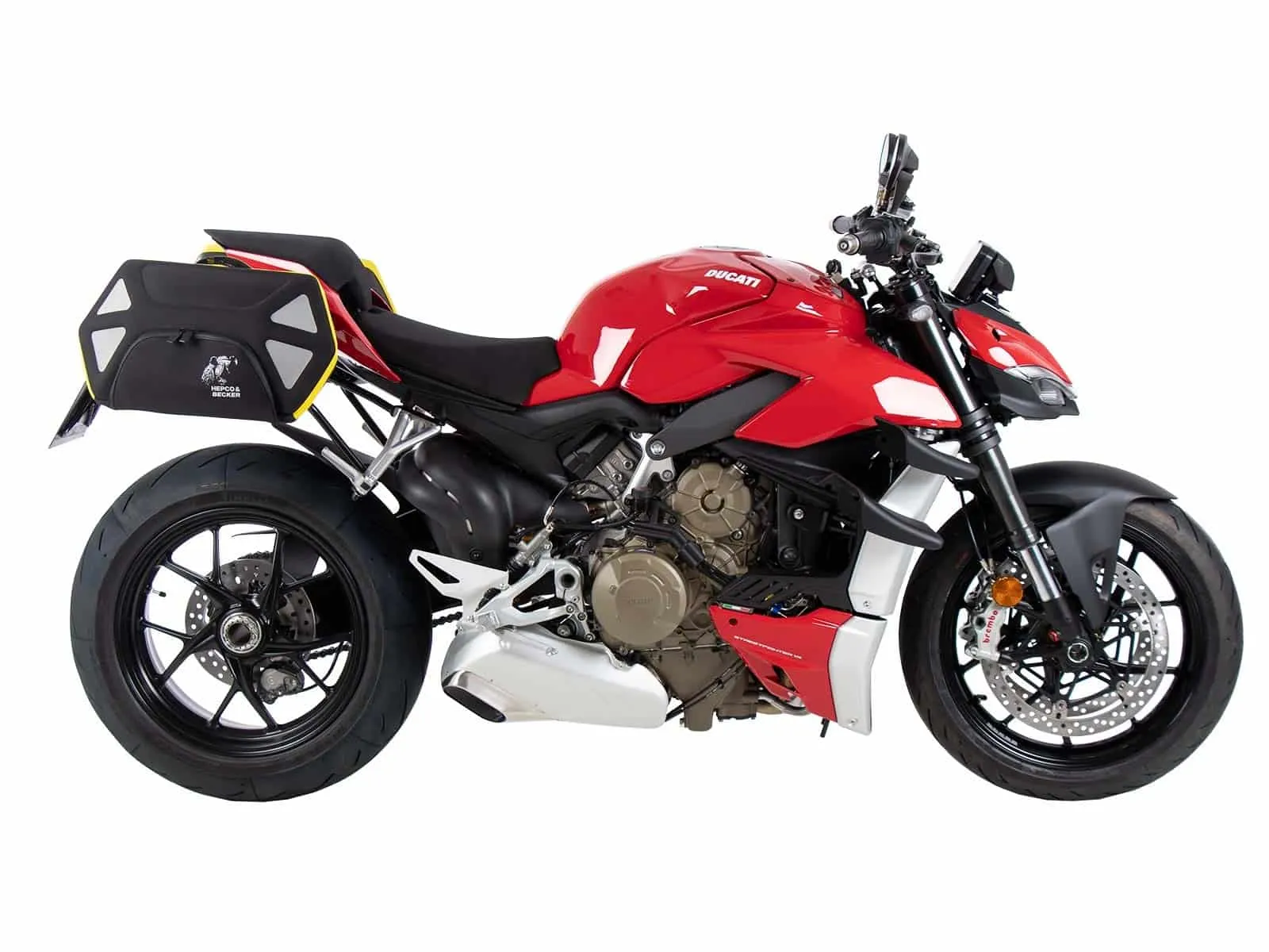 C-Bow side carrier black for Ducati Panigale V4/S/R (2018-2024)