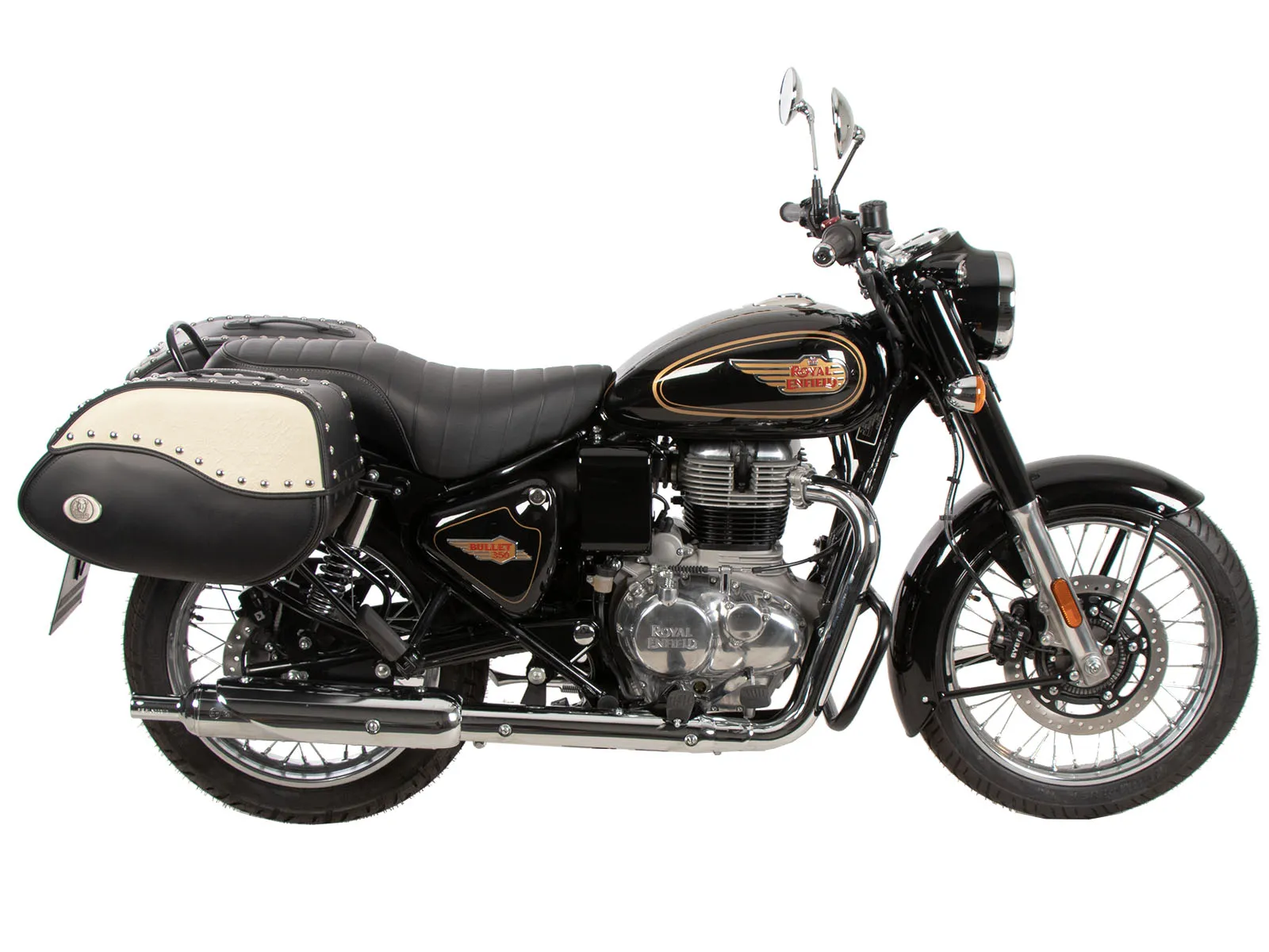 C-Bow side carrier chrome for Royal Enfield Bullet 350 (2024-)