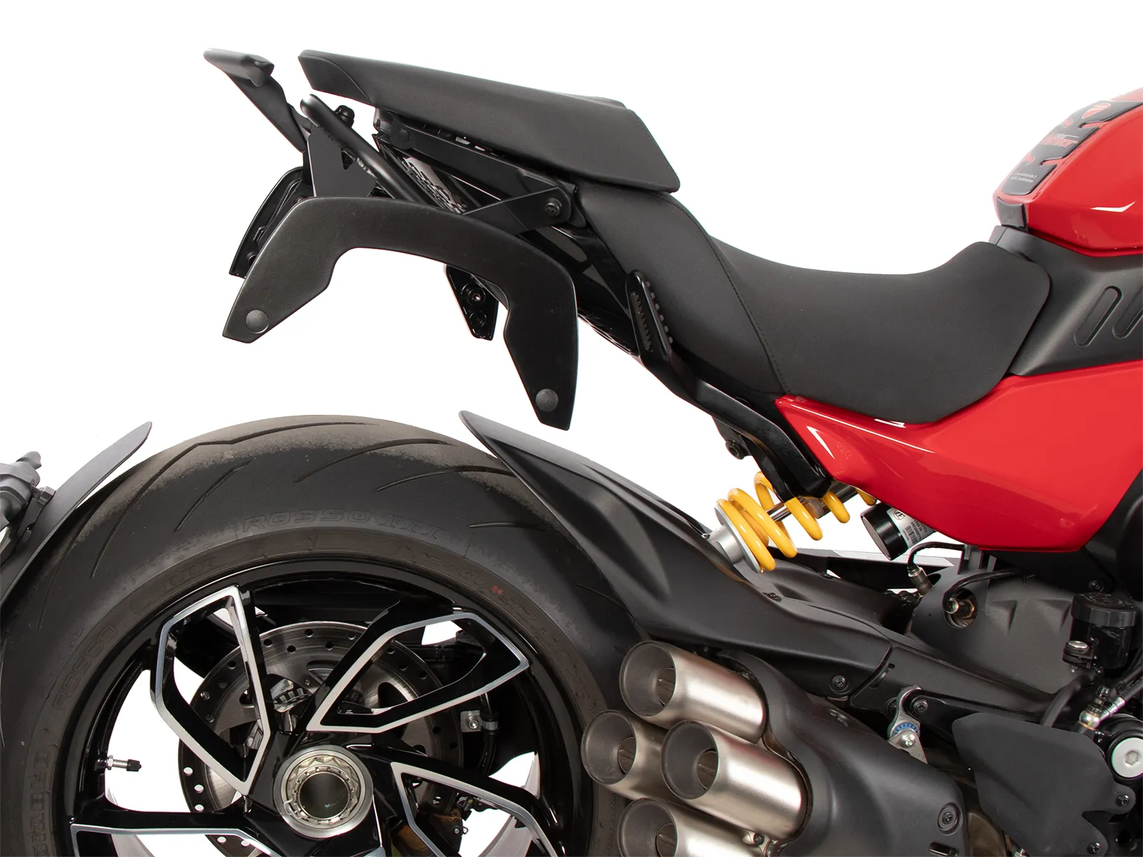 C-Bow side carrier black for Ducati Diavel V4 (2023-)
