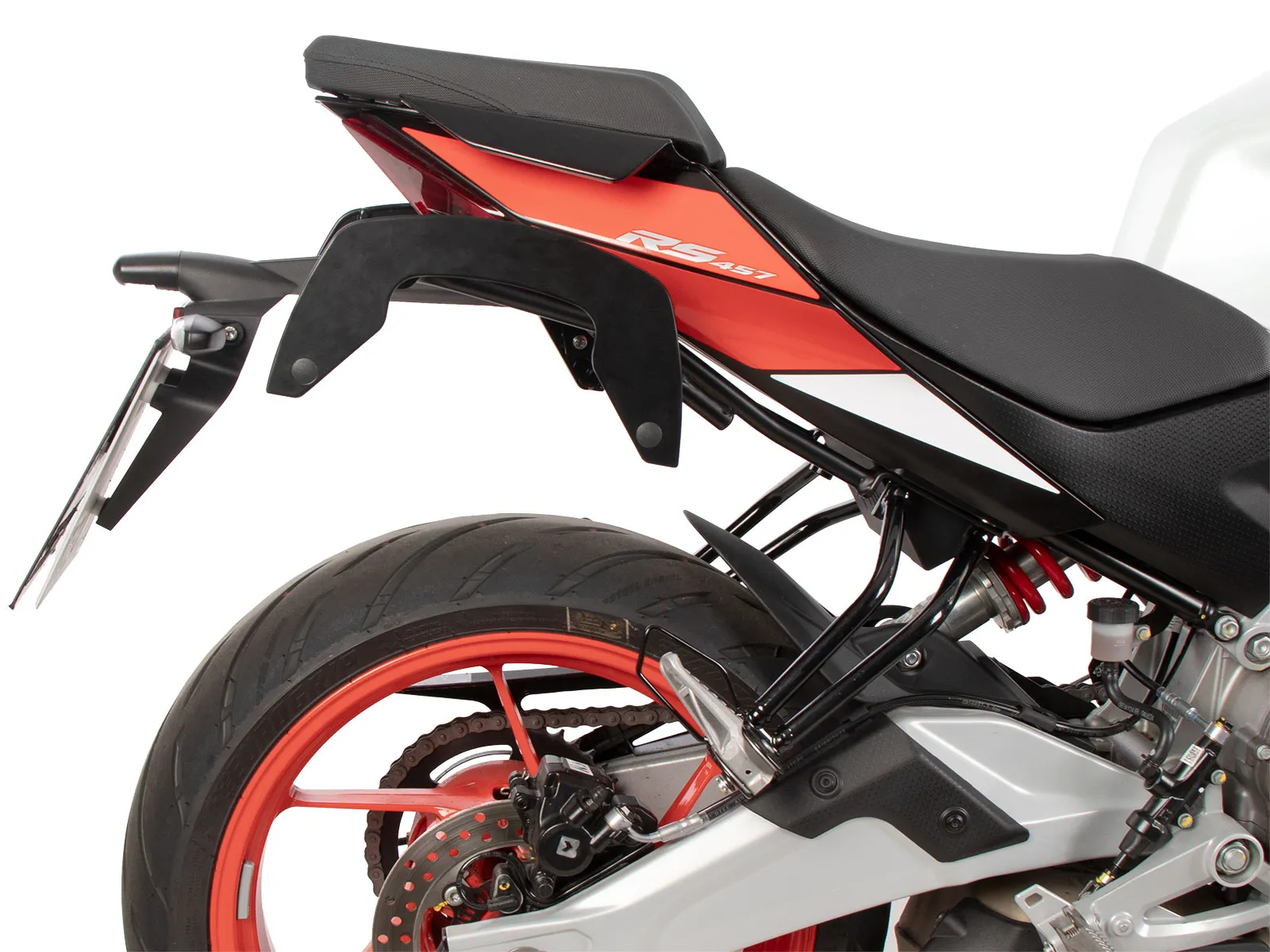 C-Bow side carrier black for Aprilia RS 457 (2024-)