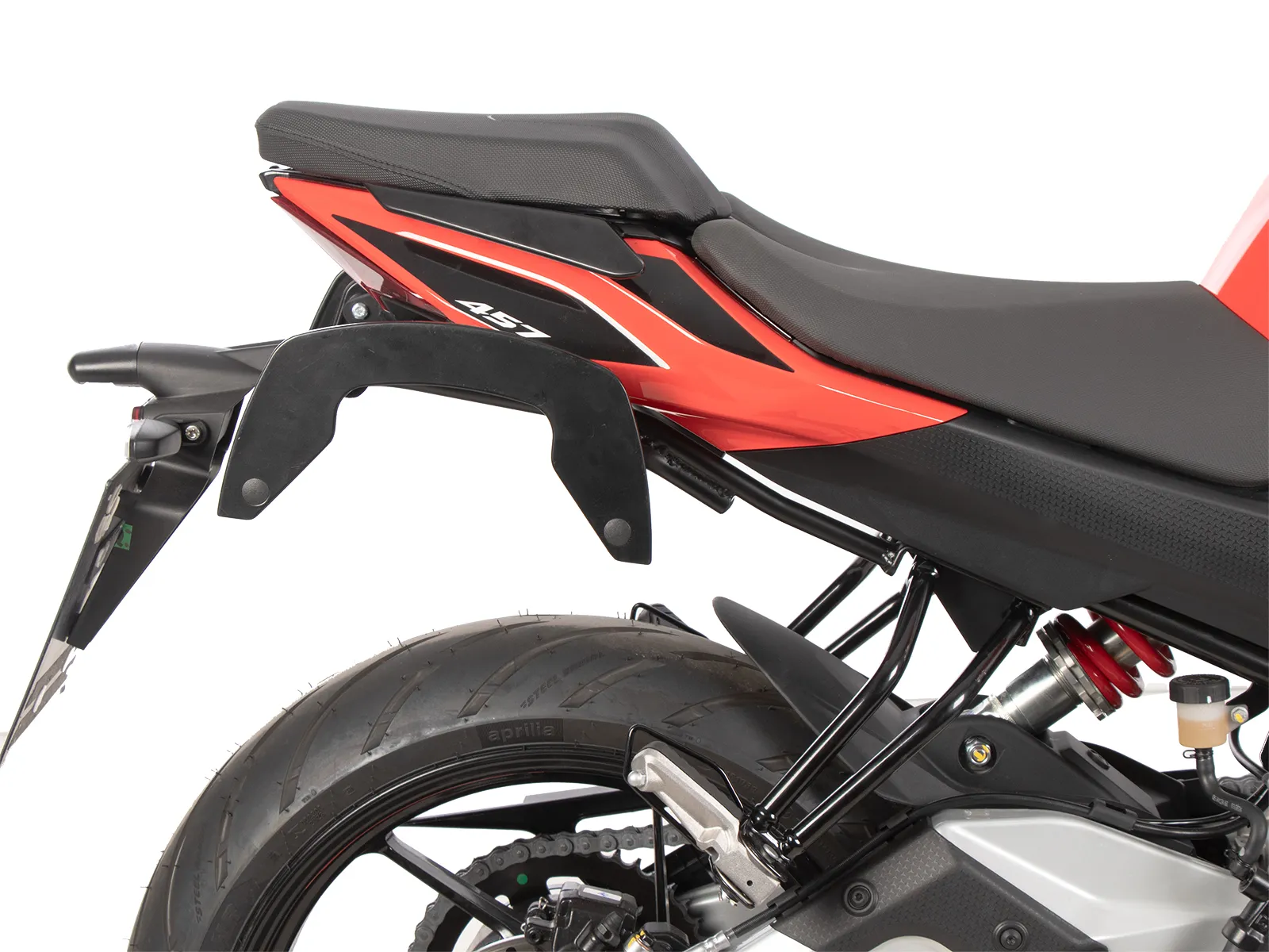 C-Bow side carrier black for Aprilia Tuono 457 (2025-)