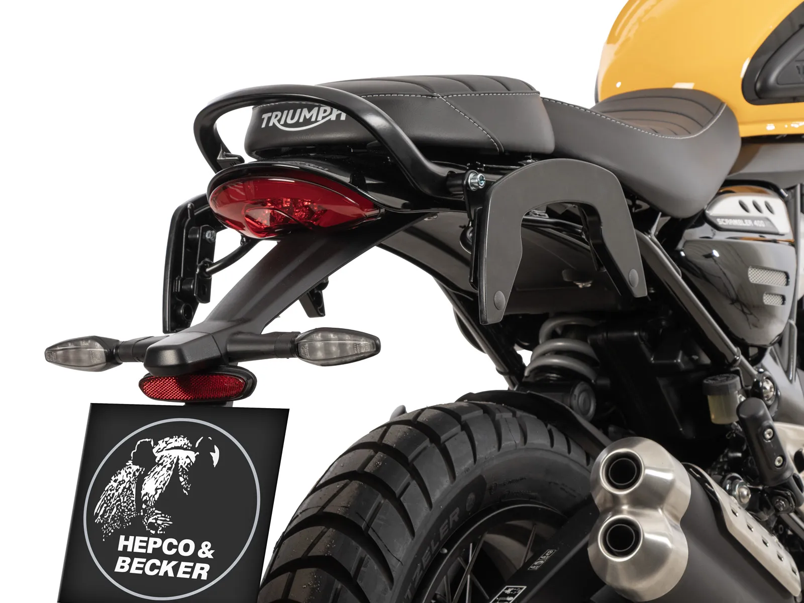 C-Bow side carrier black for Triumph Scrambler 400 XC (2025-)