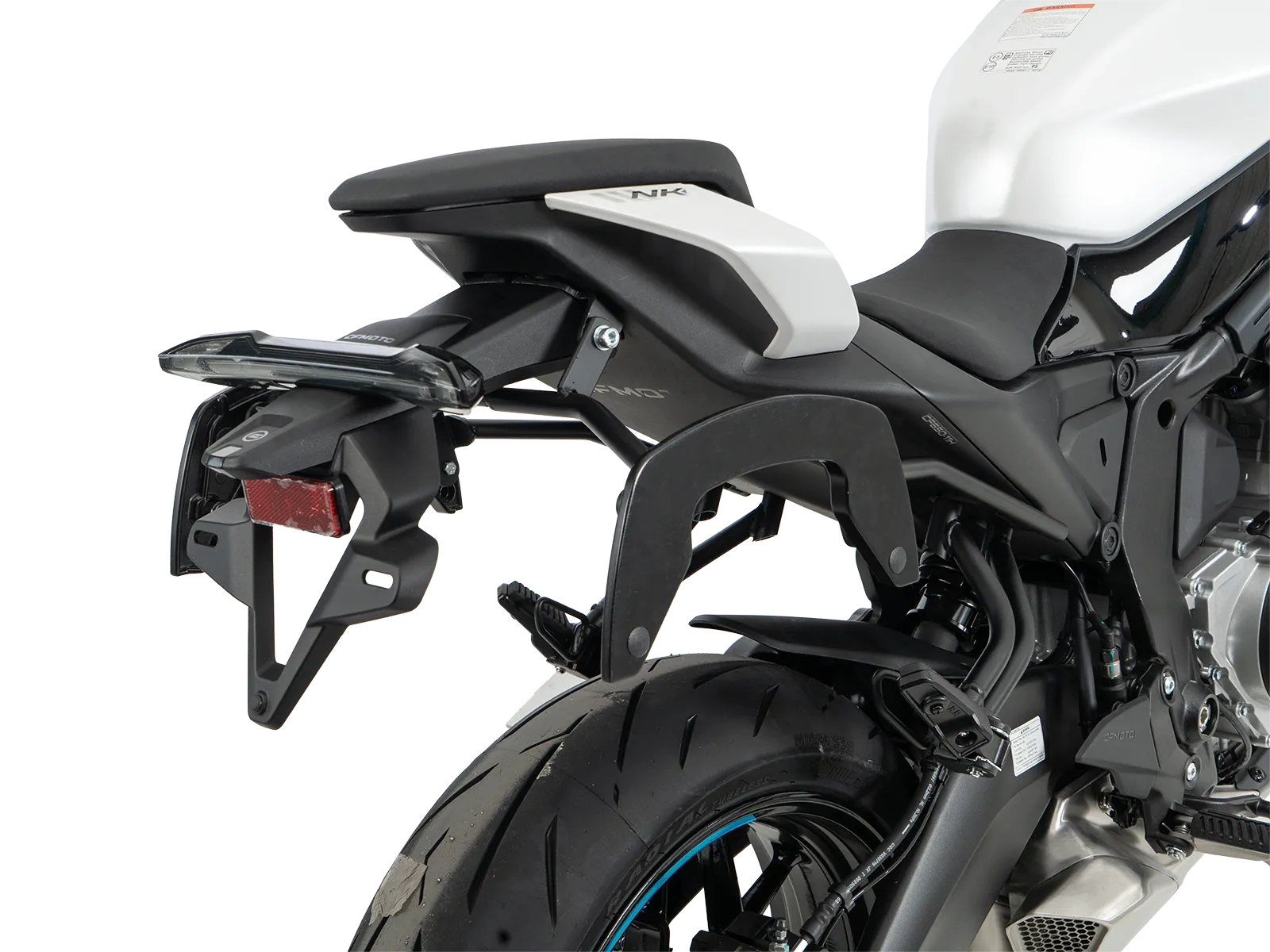 C-Bow side carrier black for CF MOTO 675 SR-R (2025-)
