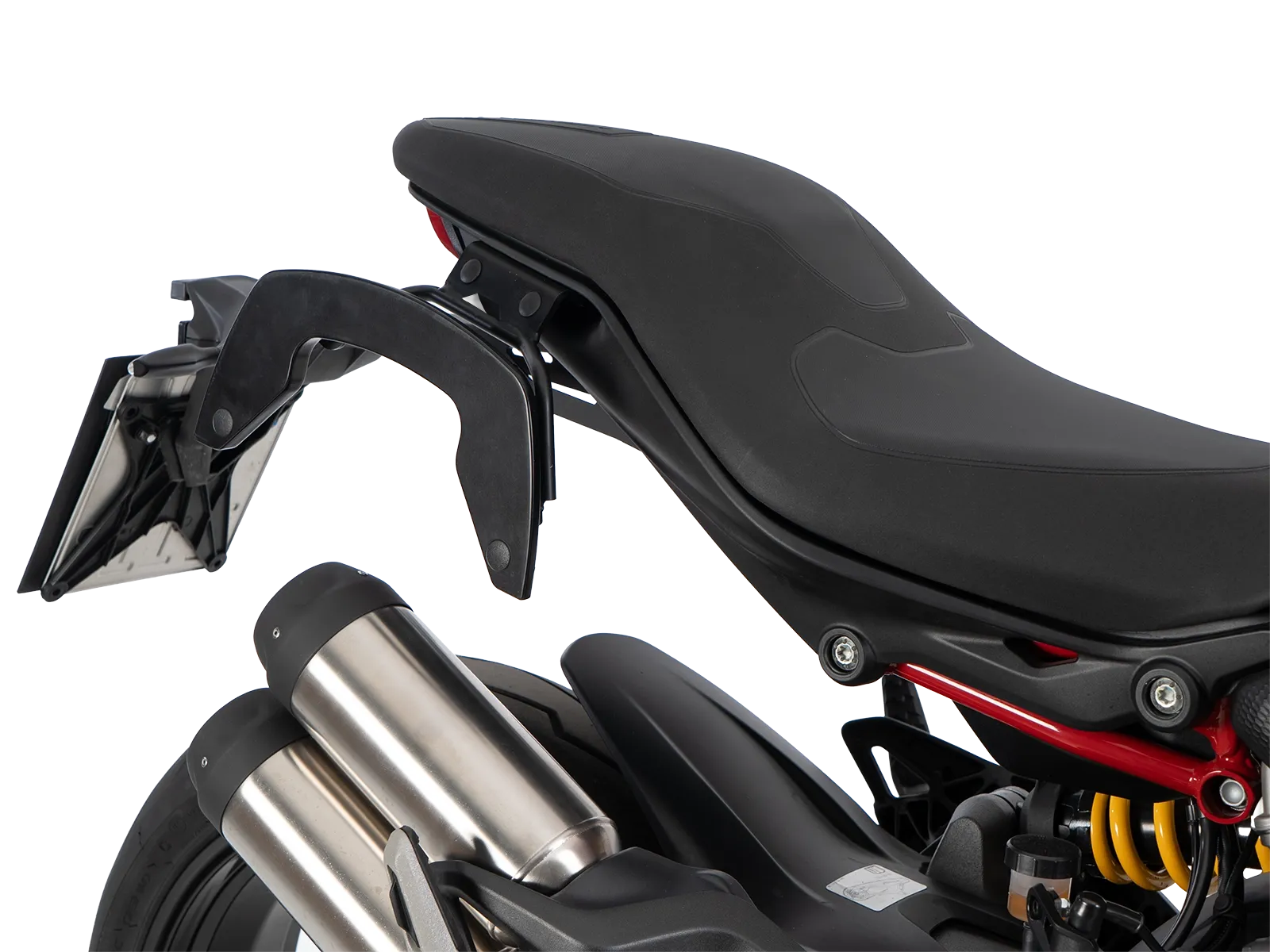 C-Bow side carrier black for Ducati Monster 890 / + (2026-)
