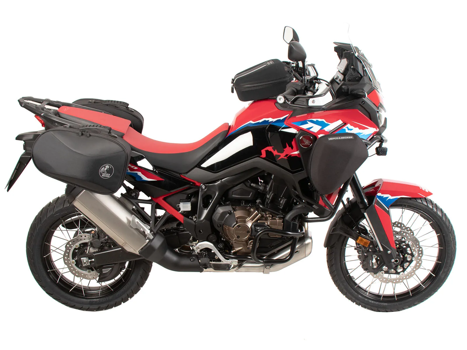 C-Bow side carrier black for Honda CRF 1100 L Africa Twin Adventure Sports (2024-)
