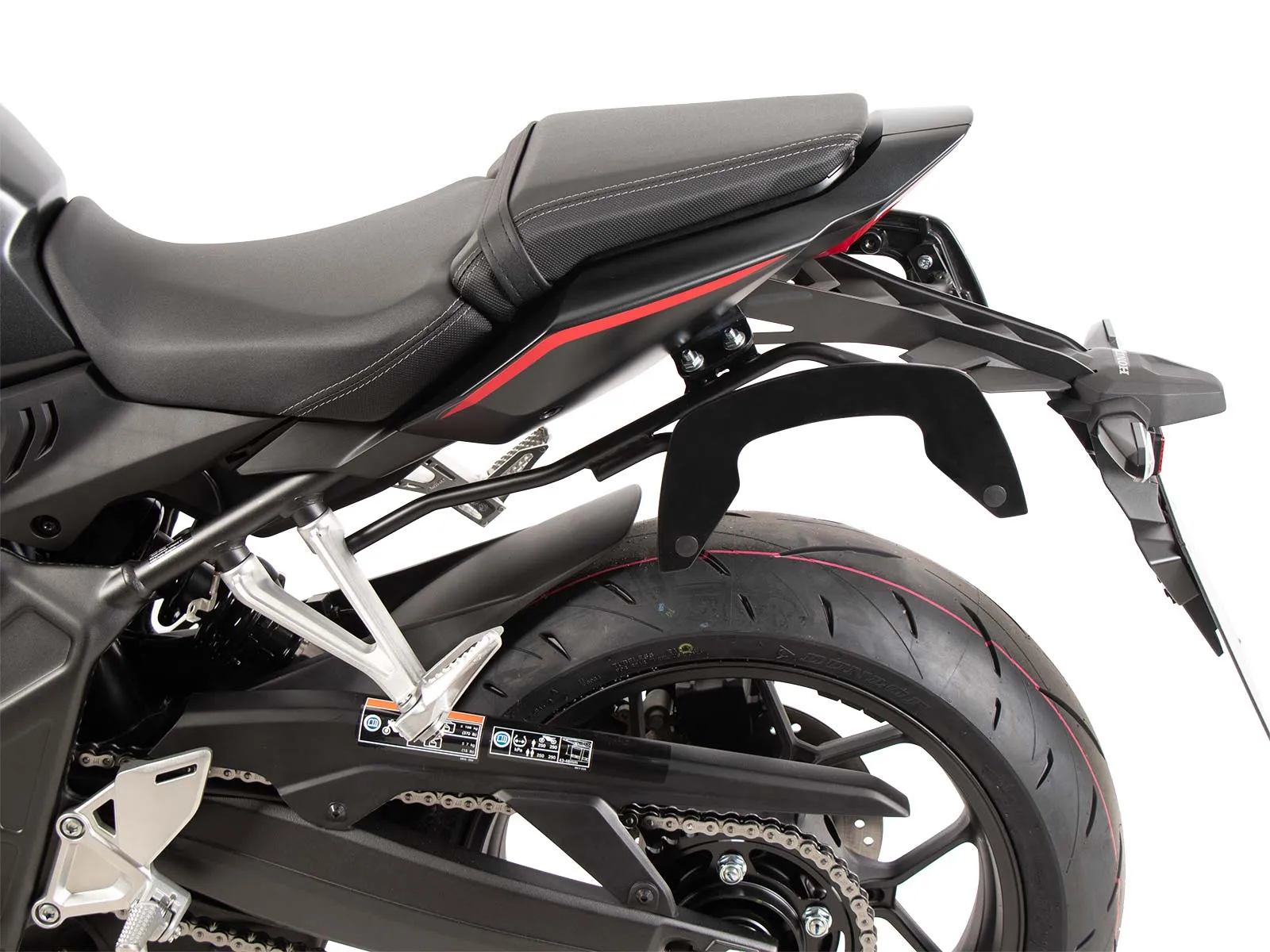 C-Bow side carrier black for Honda CBR 650 R / E-Clutch (2024-)