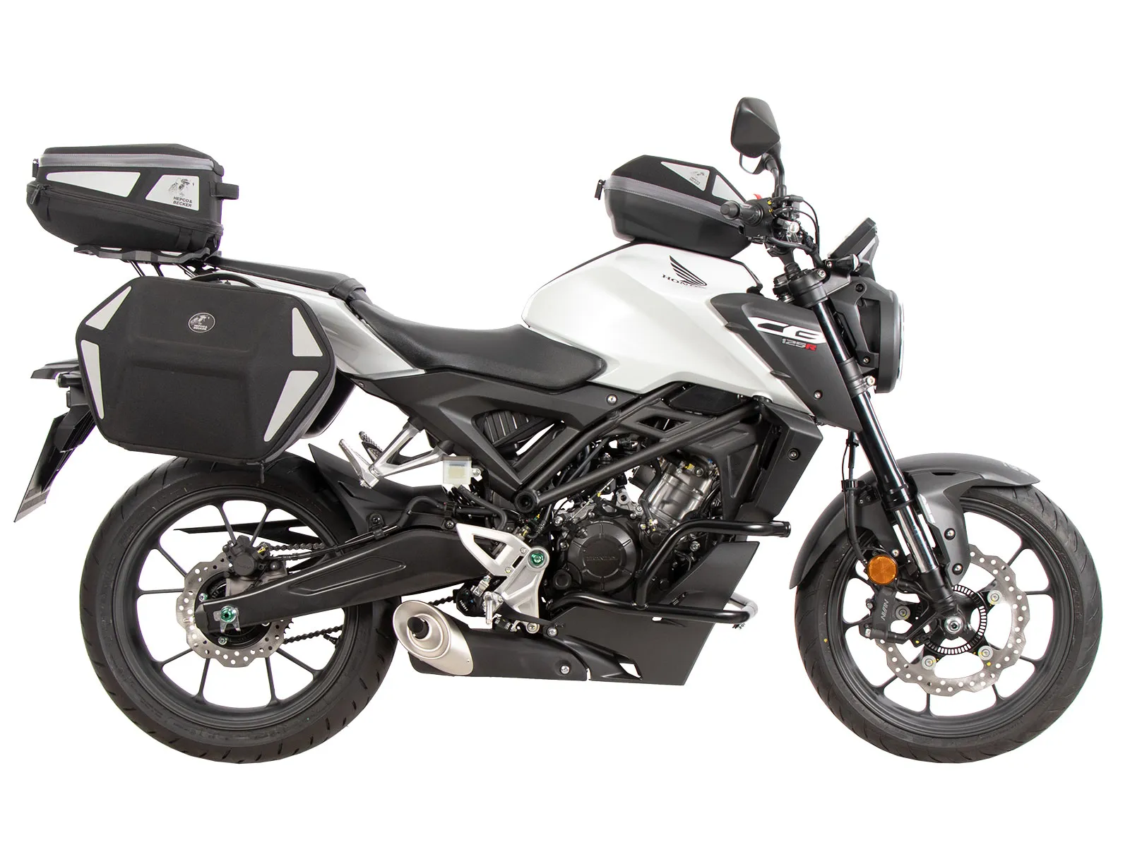 C-Bow side carrier black for Honda CB 125 R (2025-)