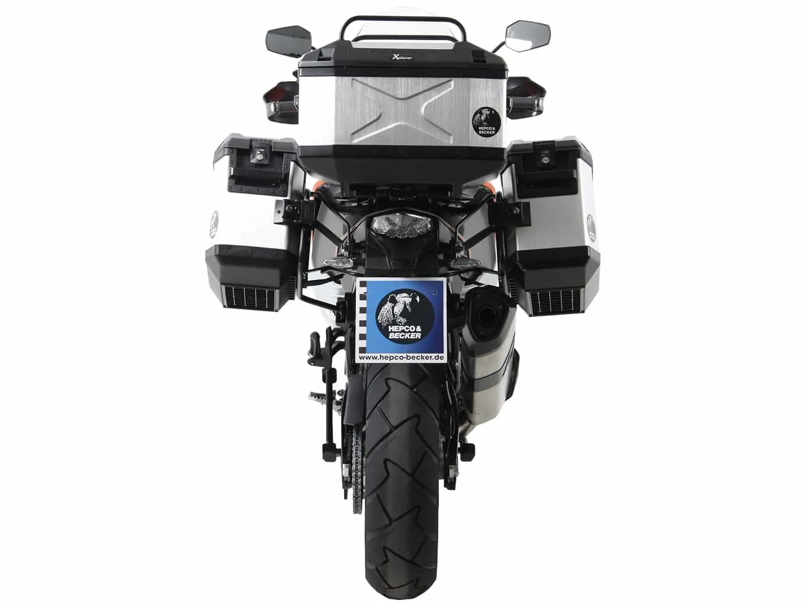 Lock-it black side pannier rack for KTM 1090 Adventure R (2017-2018)