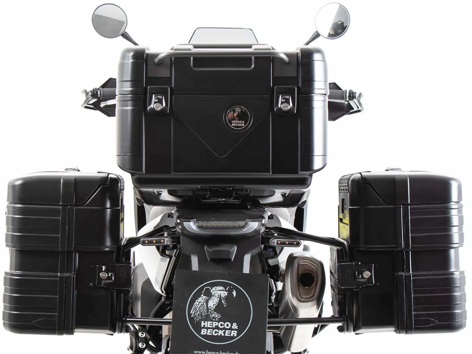 Side case carrier fixed black for Husqvarna Norden 901 / Expedition (2022-)