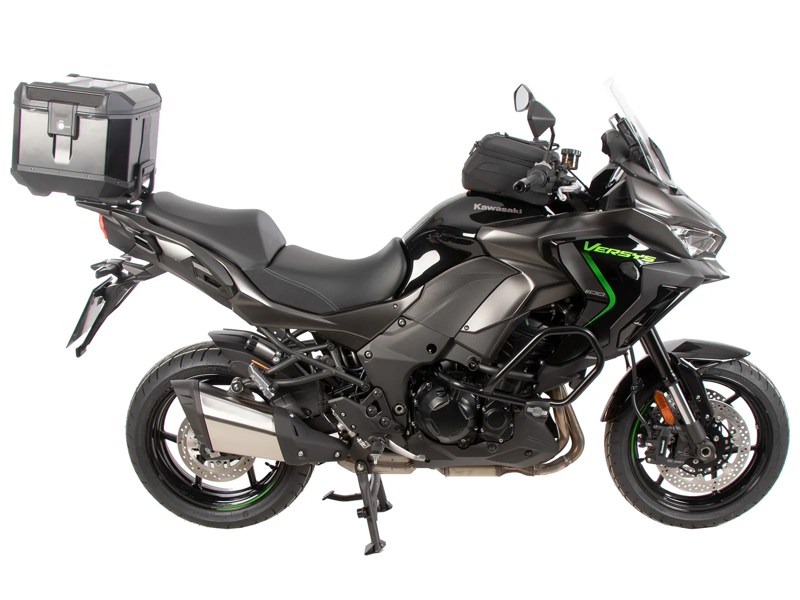 Alurack top case carrier black for Kawasaki Versys 1100 / SE (2025-)