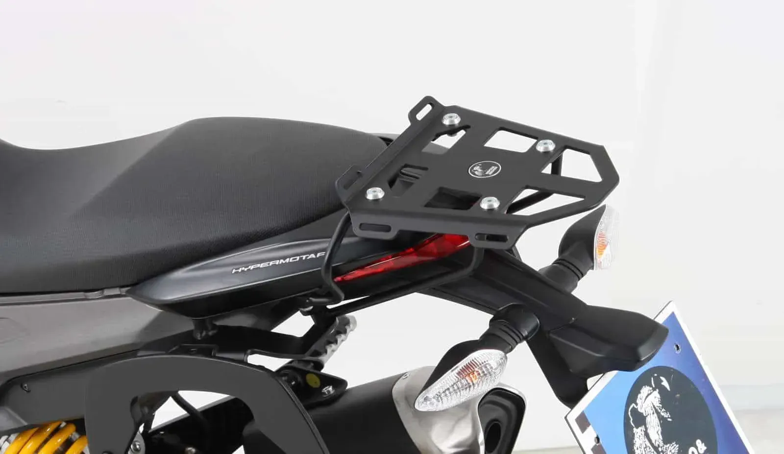Minirack soft luggage rear carrier black for Ducati Hypermotard 939/SP (2016-2018)