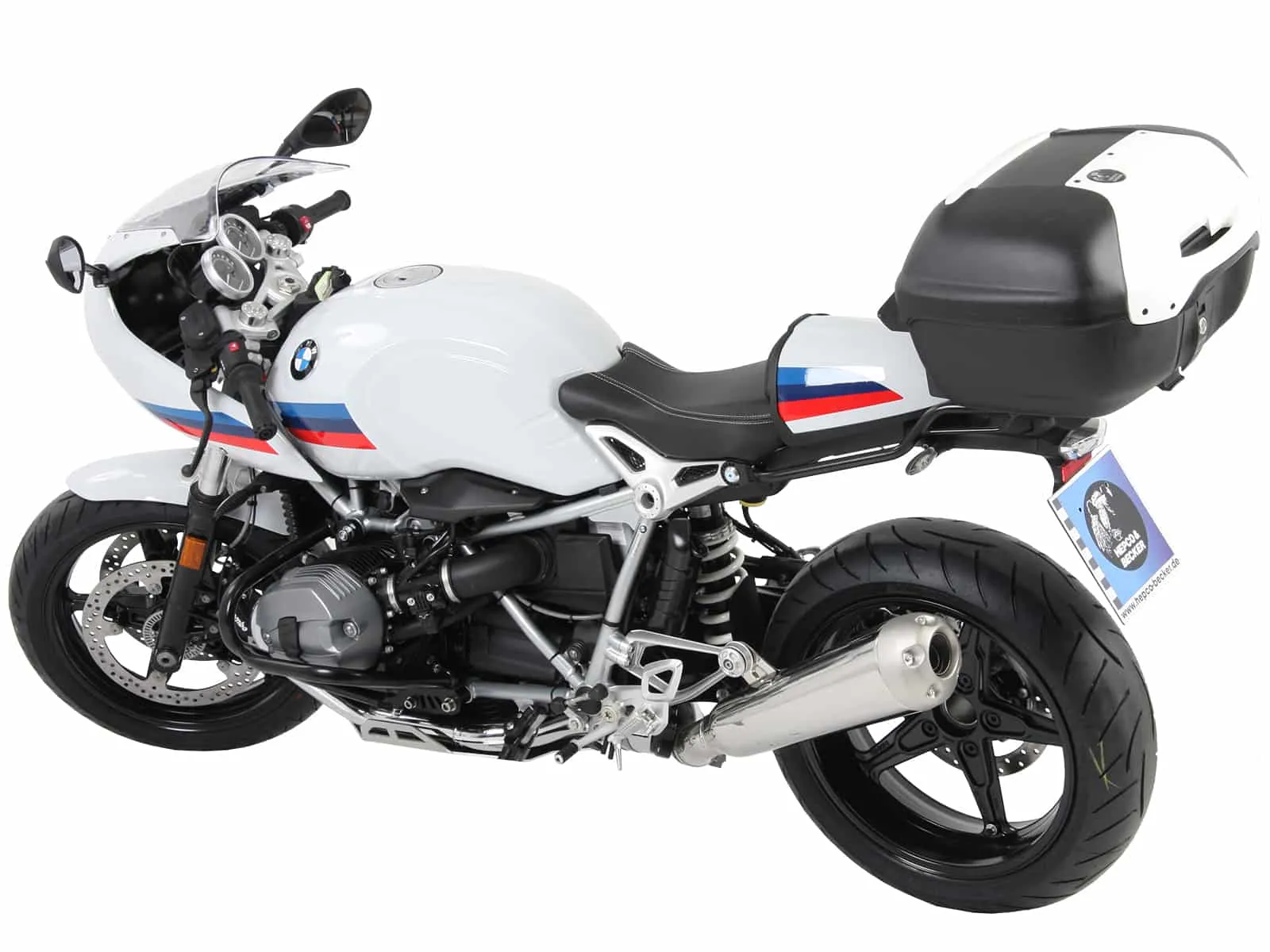 Easyrack top case carrier black for BMW R nineT Racer (2017-2023)