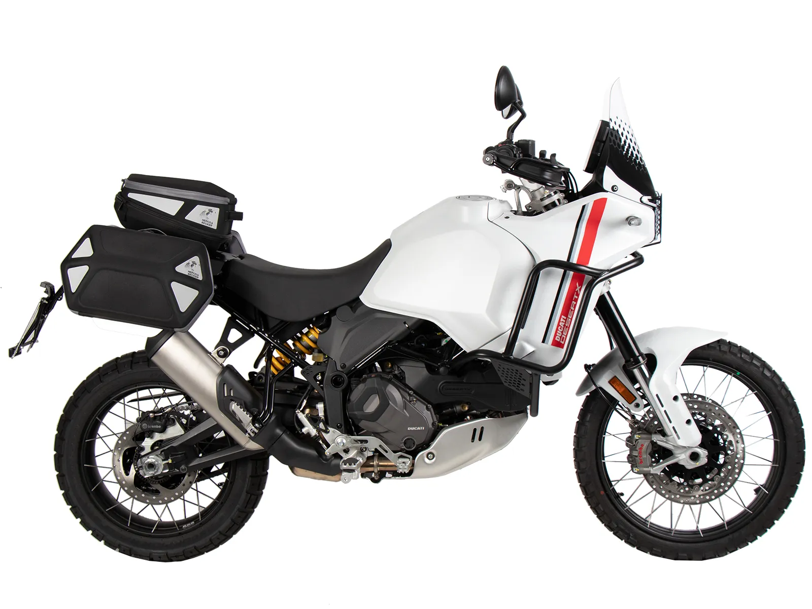 Sport rack fixed black for Ducati Desert X (2022-)