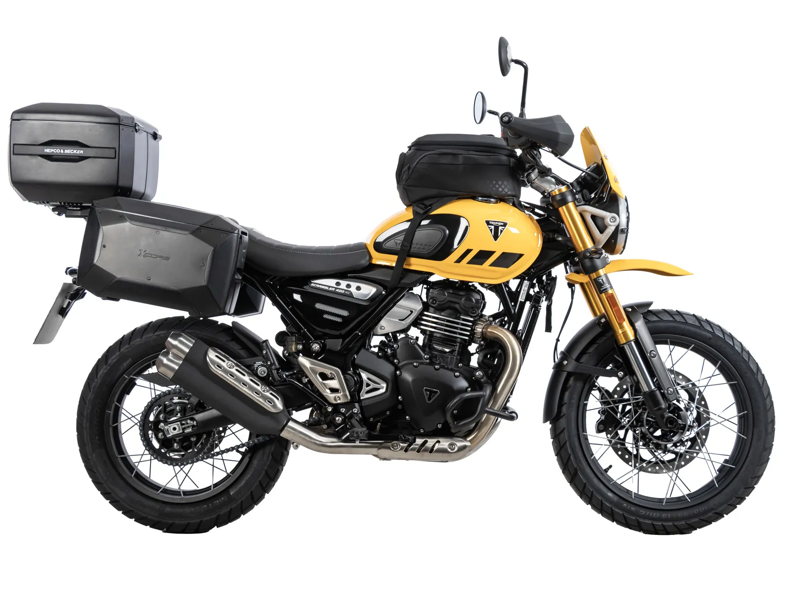 Smartrack rear carrier black for Triumph Scrambler 400 XC (2025-)