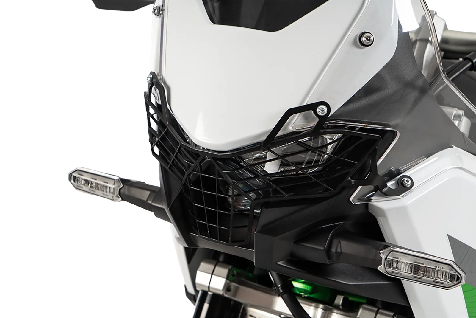 Black lamp guard for Kawasaki KLE 500 / SE (2026-)