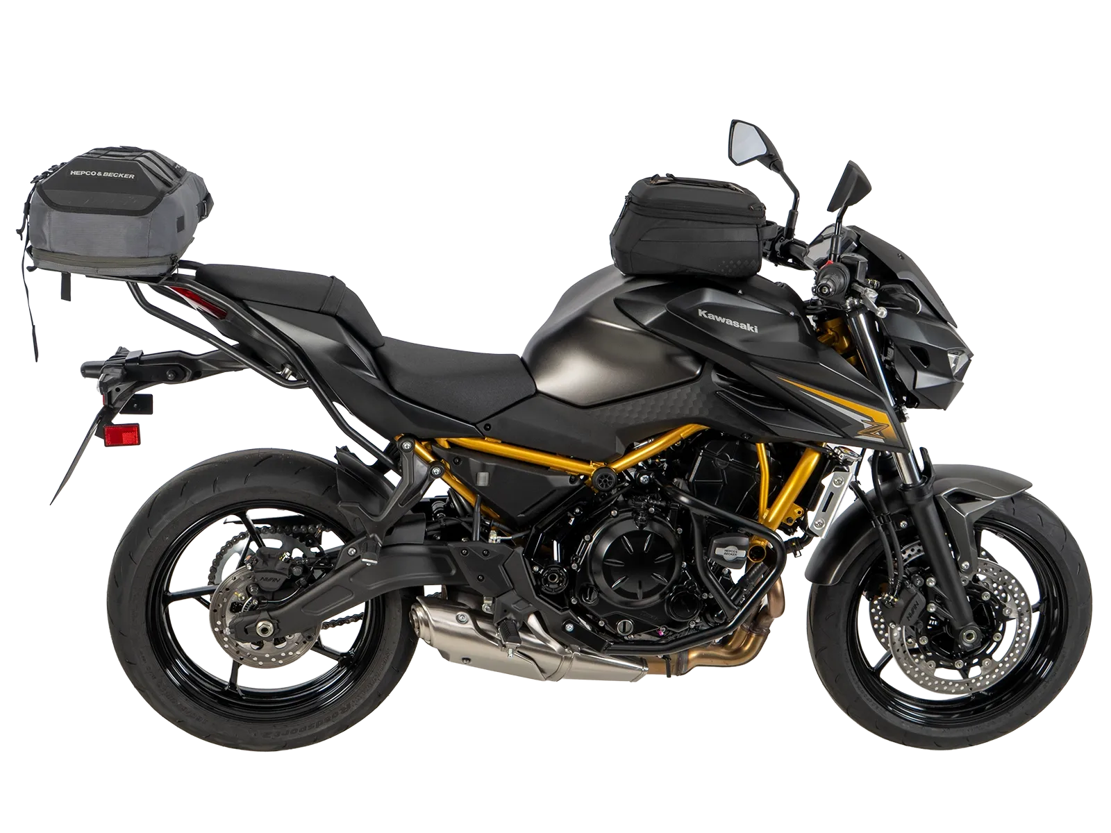 Luggage rack extension black for Kawasaki Z 650 S (2026-)