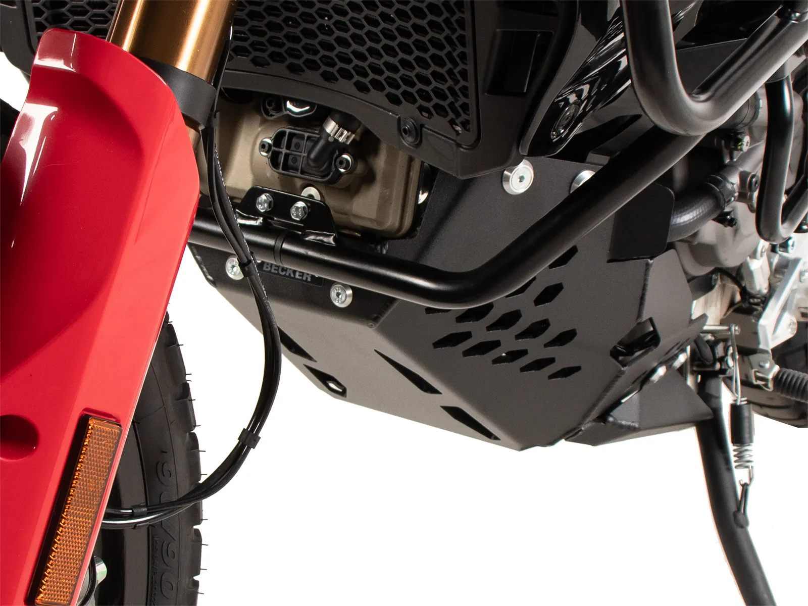 Engine protection plate black for Ducati DesertX Rally (2024-)