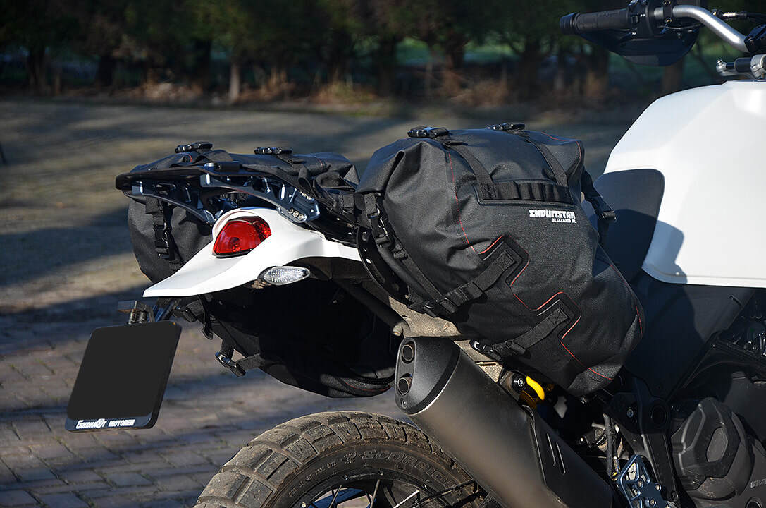 ducati desert sled panniers