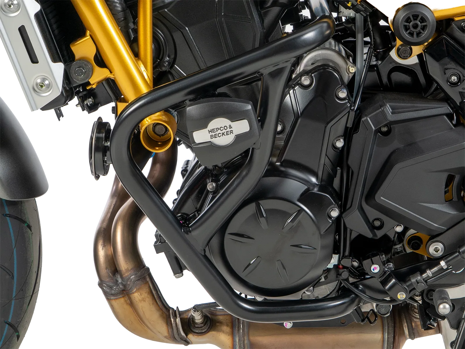 Engine guard incl. protection pad black for Kawasaki Z 650 S (2026-)