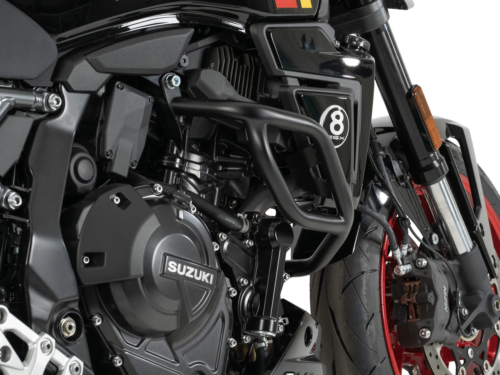 Engine guard black for Suzuki GSX-8TT (2025-)