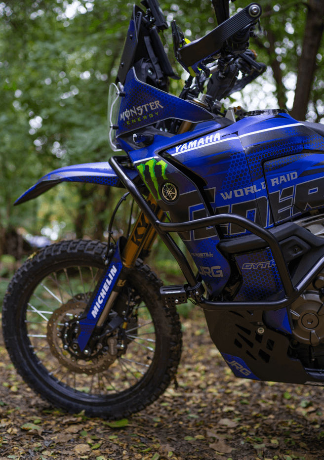 Tank guard "Solid" black for Yamaha T√©n√©r√© 700 World Raid (2022-2024)/World Rally (2023-2024)