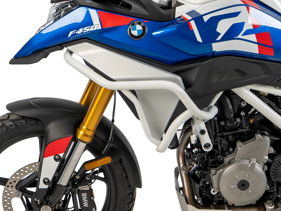 White tank guard for BMW F 450 GS (2026-)