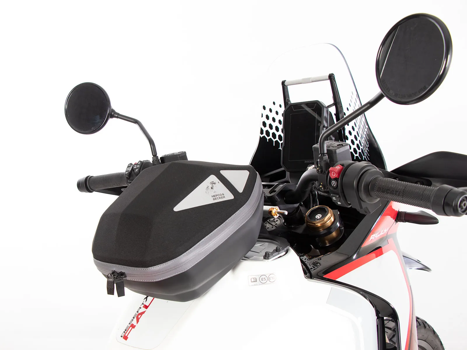 BASIC tank ring incl. tank bag lock unit for Ducati DesertX (2022-)