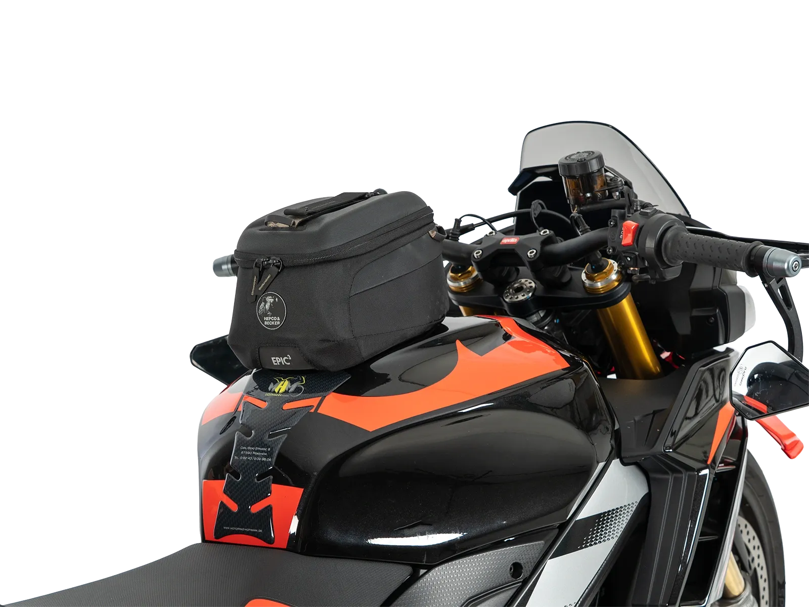 BASIC tank ring incl. tank bag lock unit for Aprilia Tuono V4 Factory (2025-)
