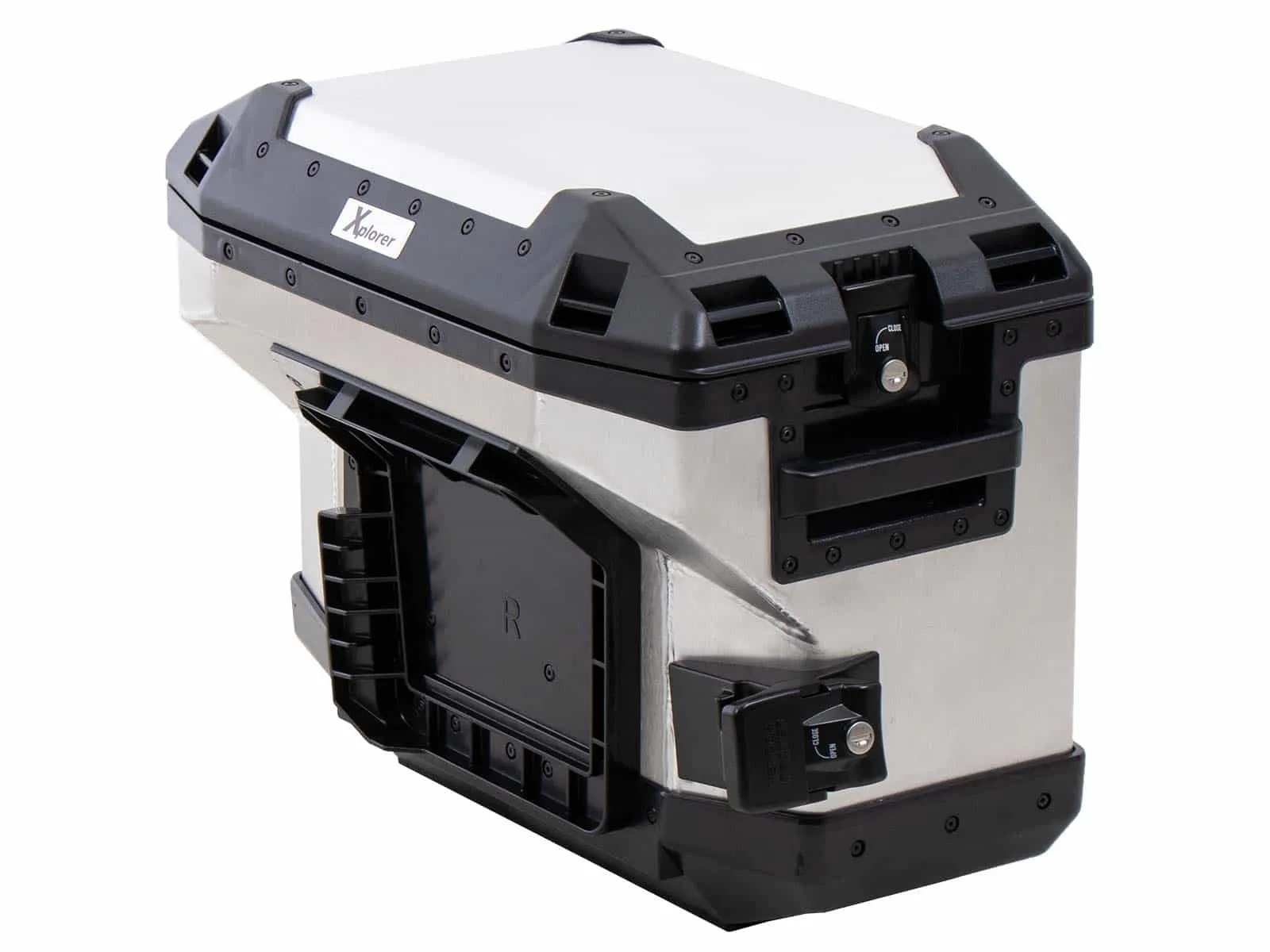 Xplorer 37 right silver for cutout carrier (cut out for exhaust)