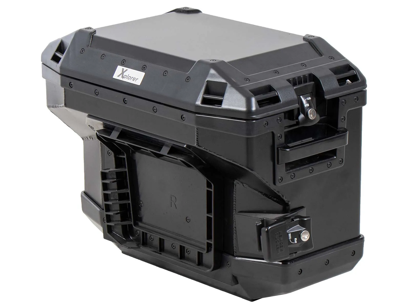 Xplorer 37 right black for cutout carrier (cut out for exhaust)