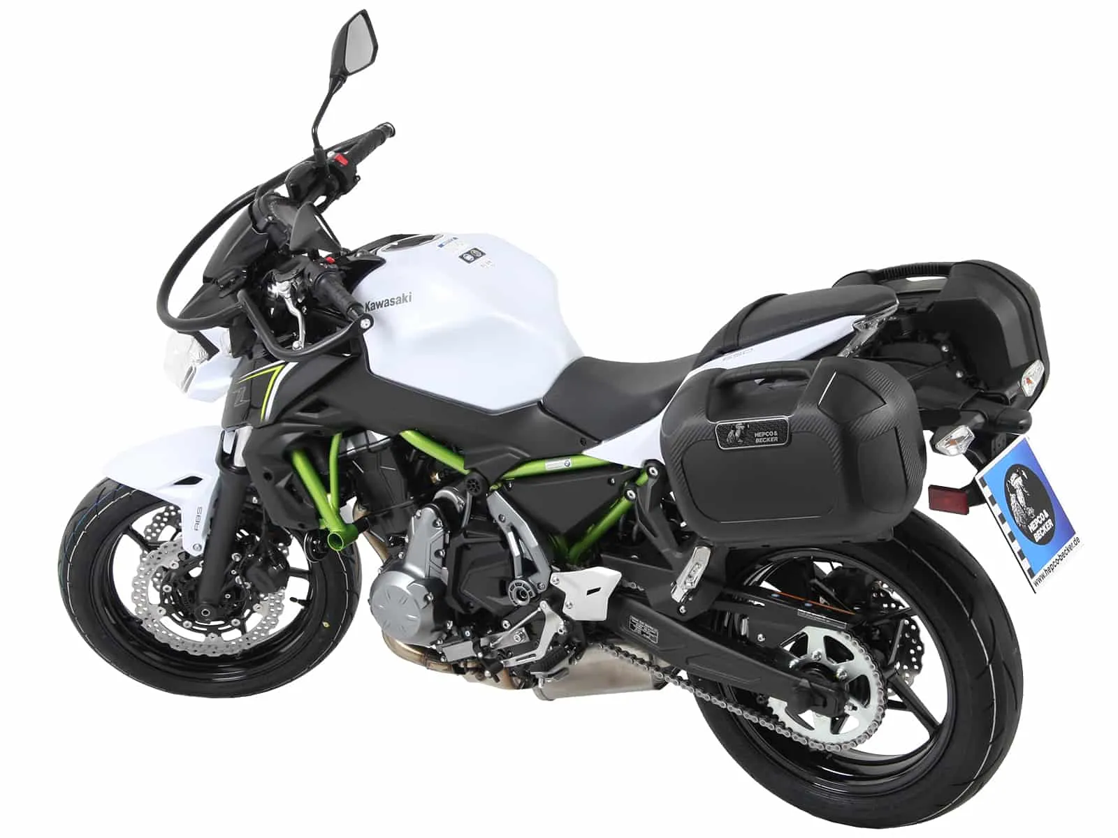 C-Bow side carrier black for Kawasaki Z 650 (2017-)