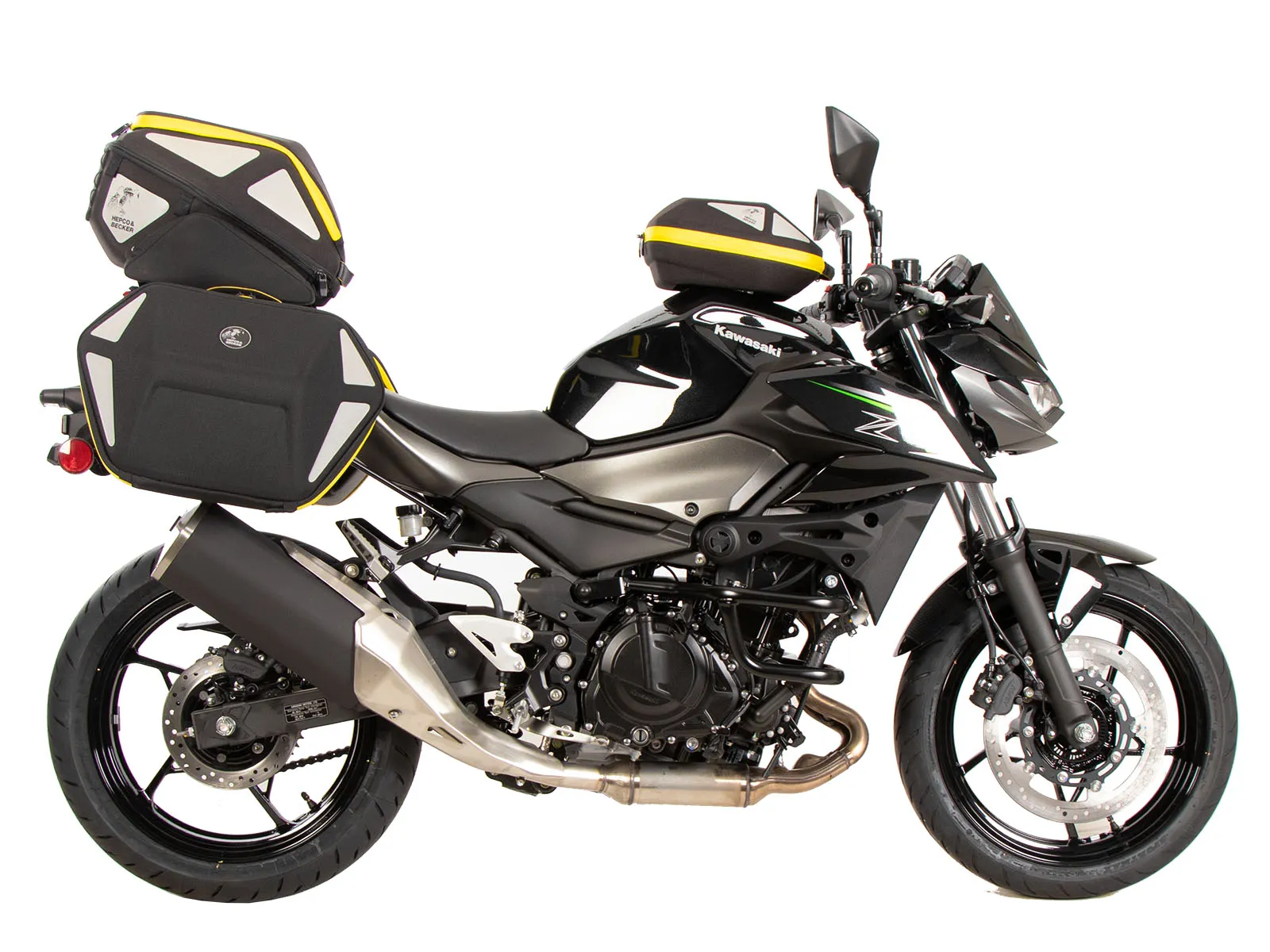 C-Bow side carrier black for Kawasaki Z 500 / SE (2024-)