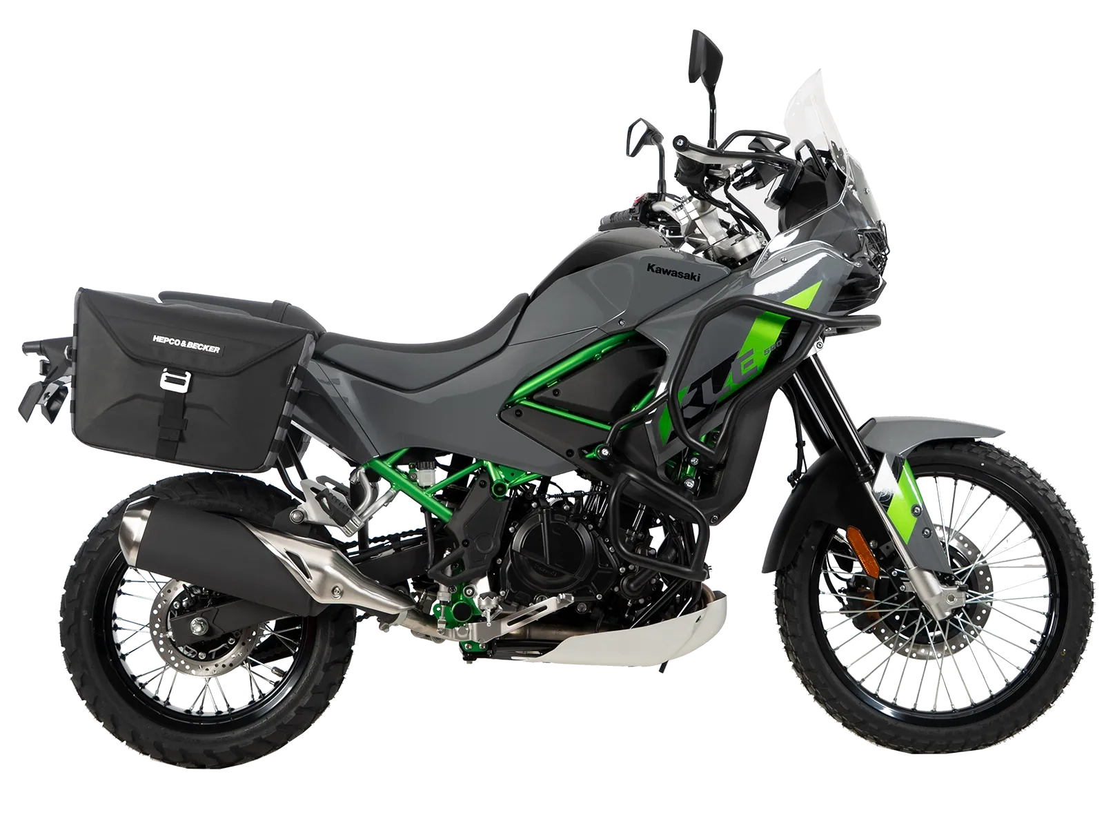 C-Bow side carrier black for Kawasaki KLE 500 / SE (2026-)