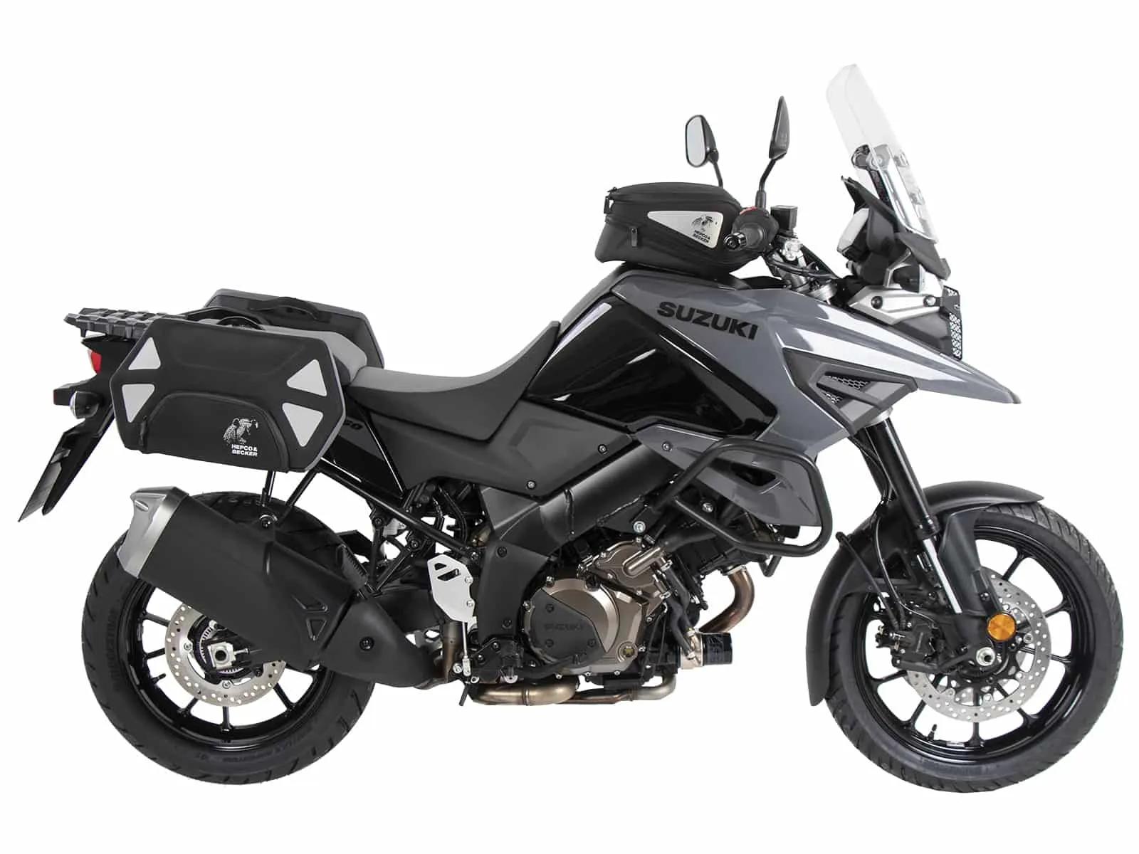 C-Bow side carrier black for Suzuki V-Strom 1050 (2020-2022)