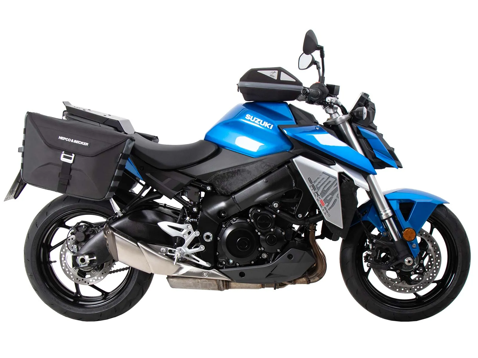C-Bow side carrier black for Suzuki GSX-S 1000 (2021-)/GSX-S 950 (2021-)