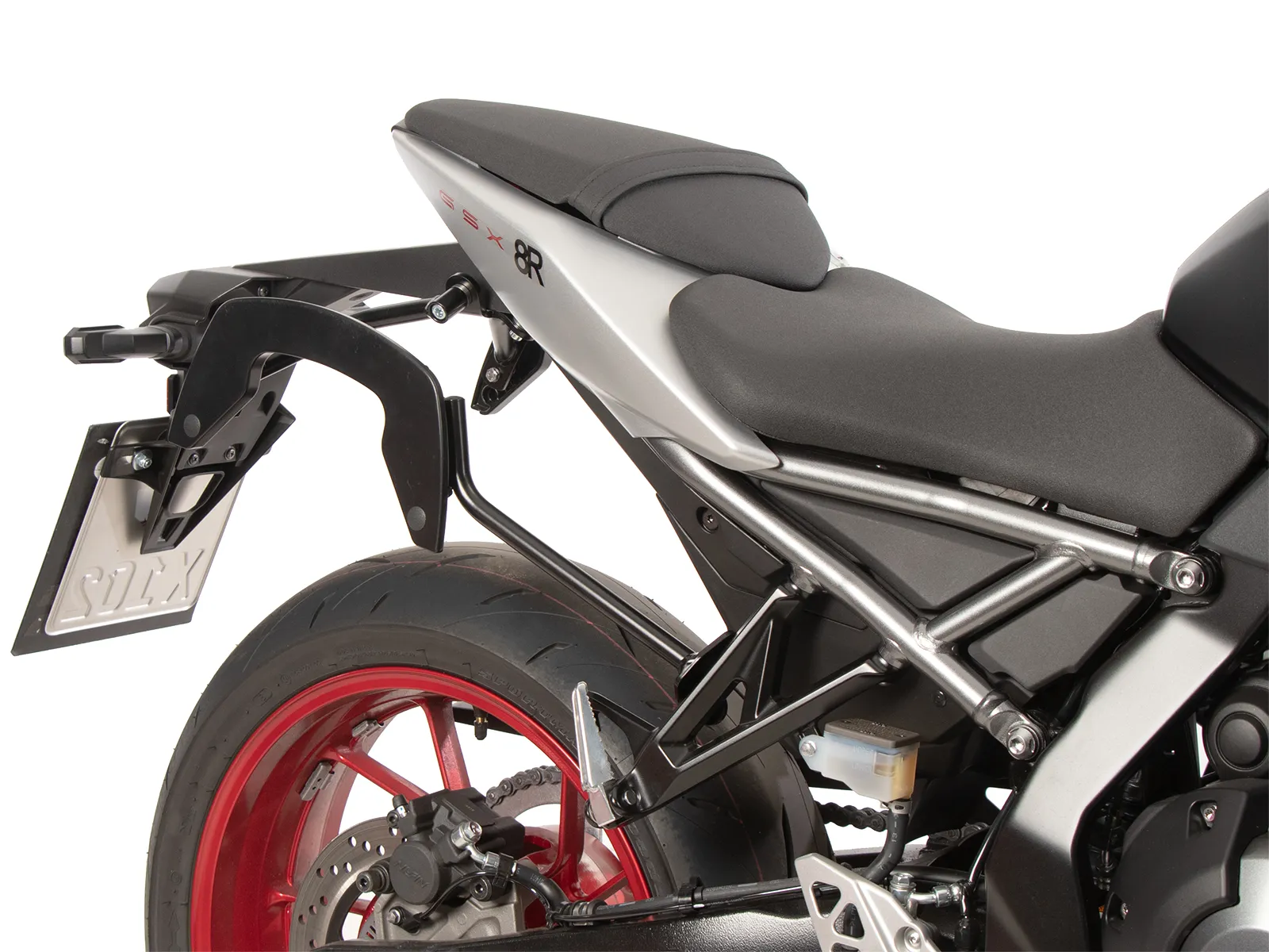 C-Bow side carrier black for Suzuki GSX-8R (2024-)