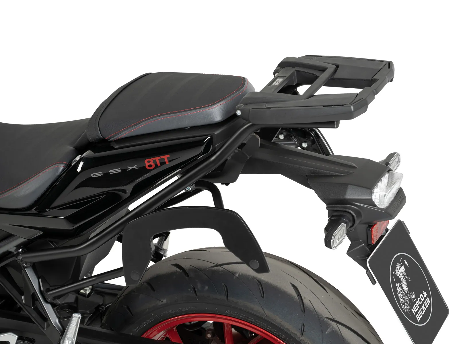 C-Bow side carrier black for Suzuki GSX-8TT (2025-)
