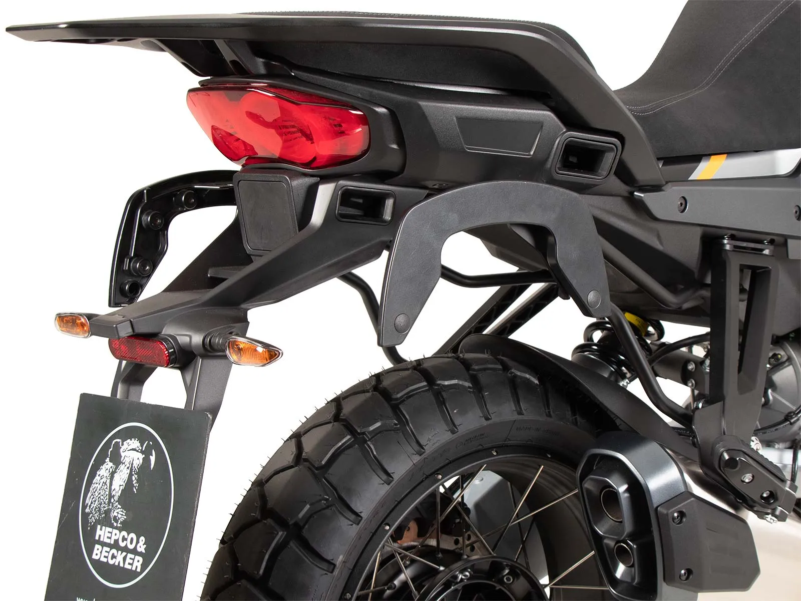 C-Bow side carrier black for Moto Guzzi Stelvio (2024-)