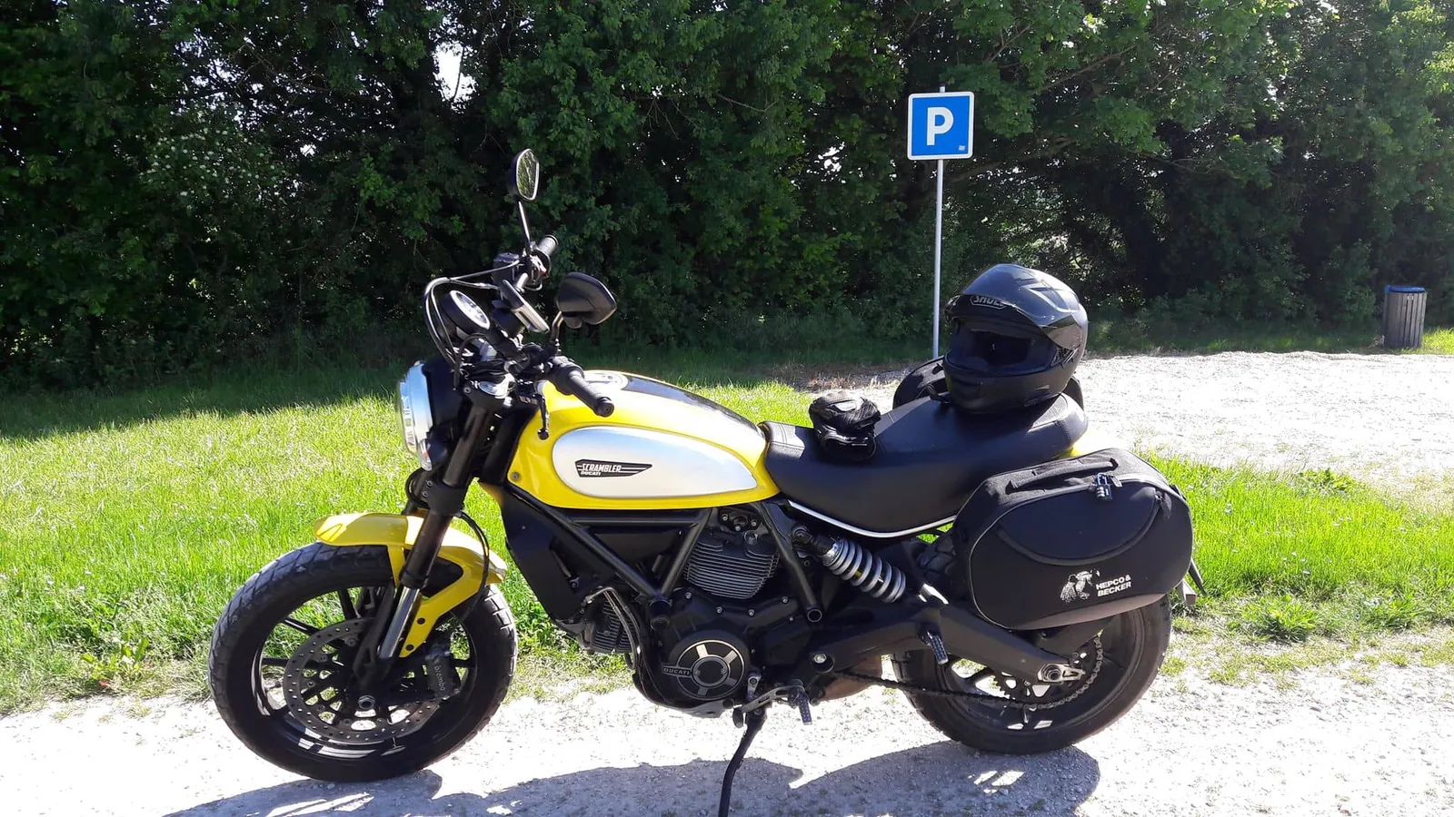 C-Bow side carrier black for Ducati Scrambler 800 (2015-2018)