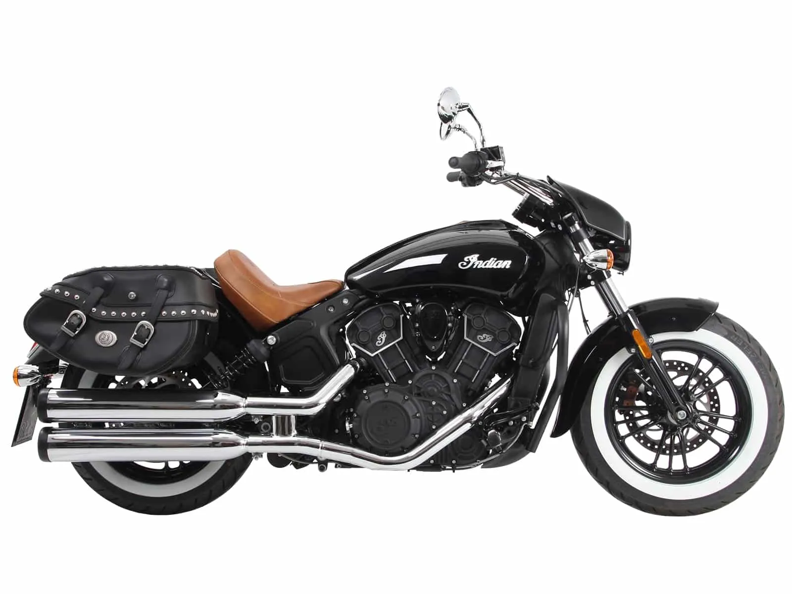 C-Bow side carrier black for Indian Scout/Sixty (2015-2024)