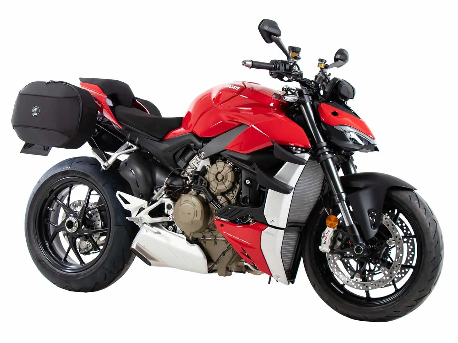 C-Bow side carrier black for Ducati Streetfighter V4 / S (2020-2024)