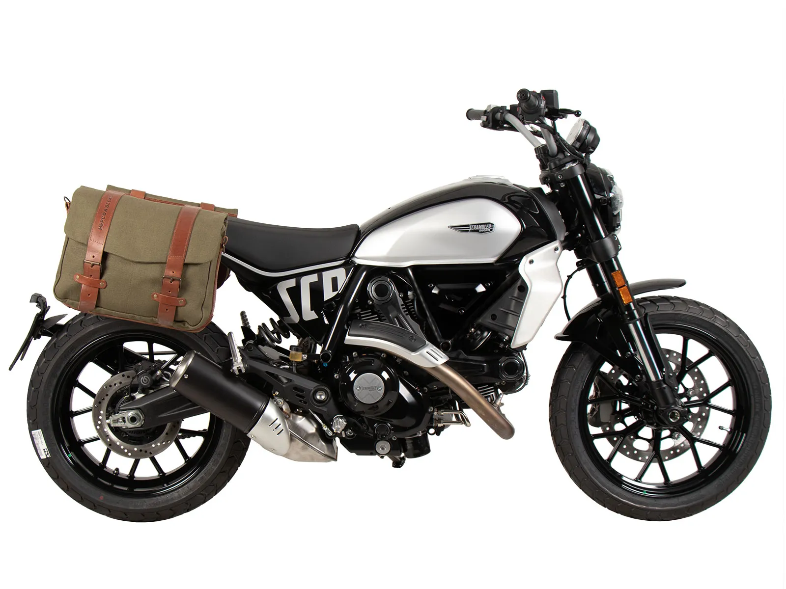 C-Bow side carrier black for Ducati Scrambler 800 Icon / Dark (2023-)
