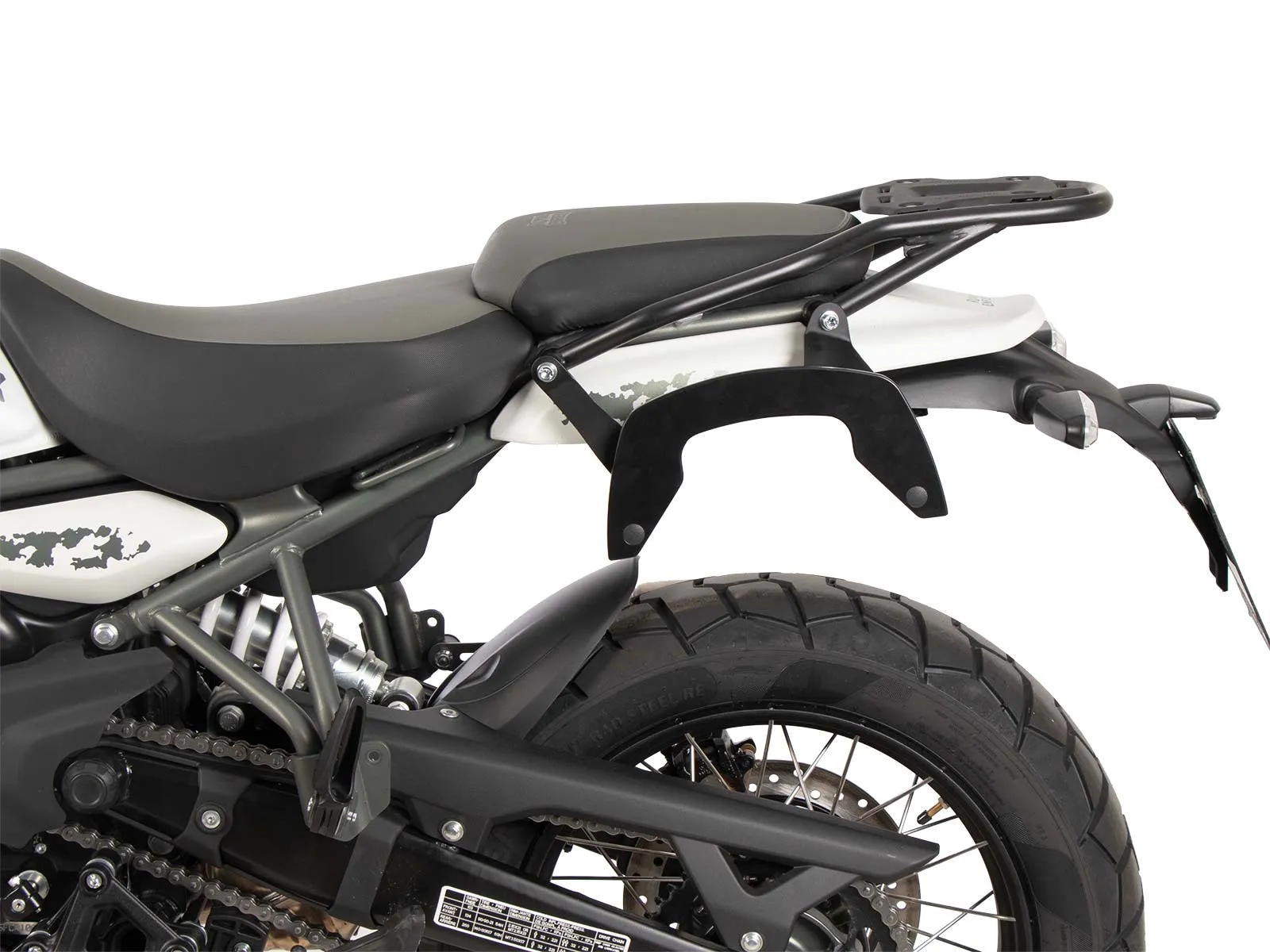 C-Bow side carrier black for Royal Enfield Himalayan 450 (2024-)