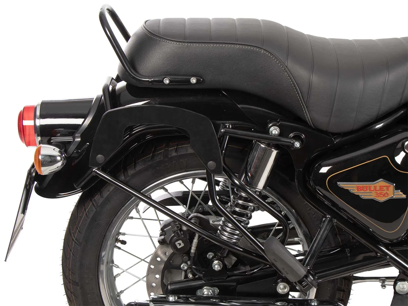 C-Bow side carrier black for Royal Enfield Bullet 350 (2024-)
