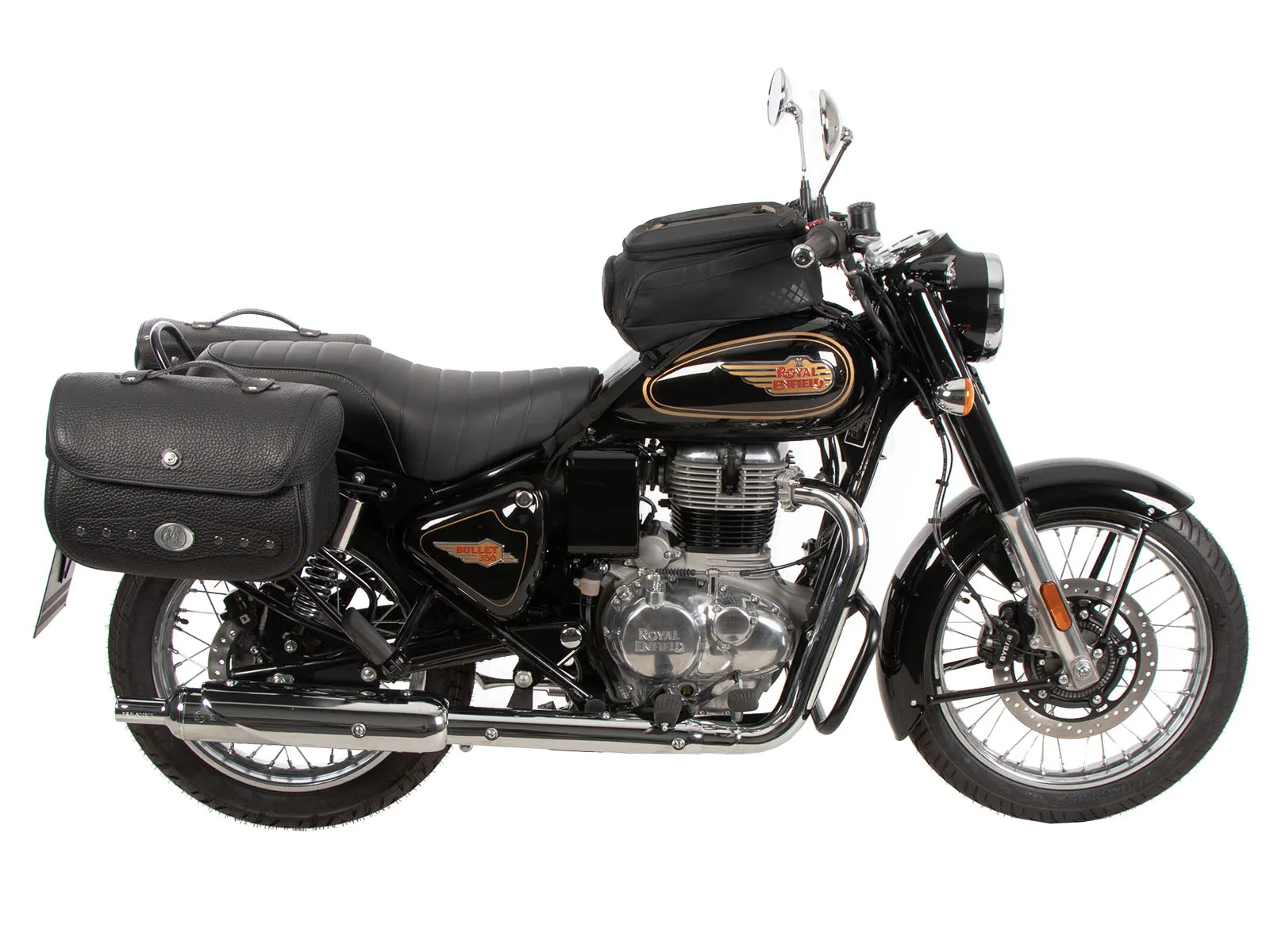 C-Bow side carrier chrome for Royal Enfield Bullet 350 (2024-)