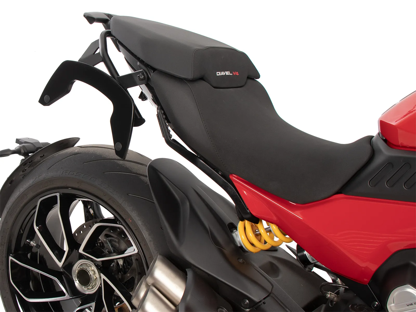C-Bow side carrier black for Ducati Diavel V4 (2023-)