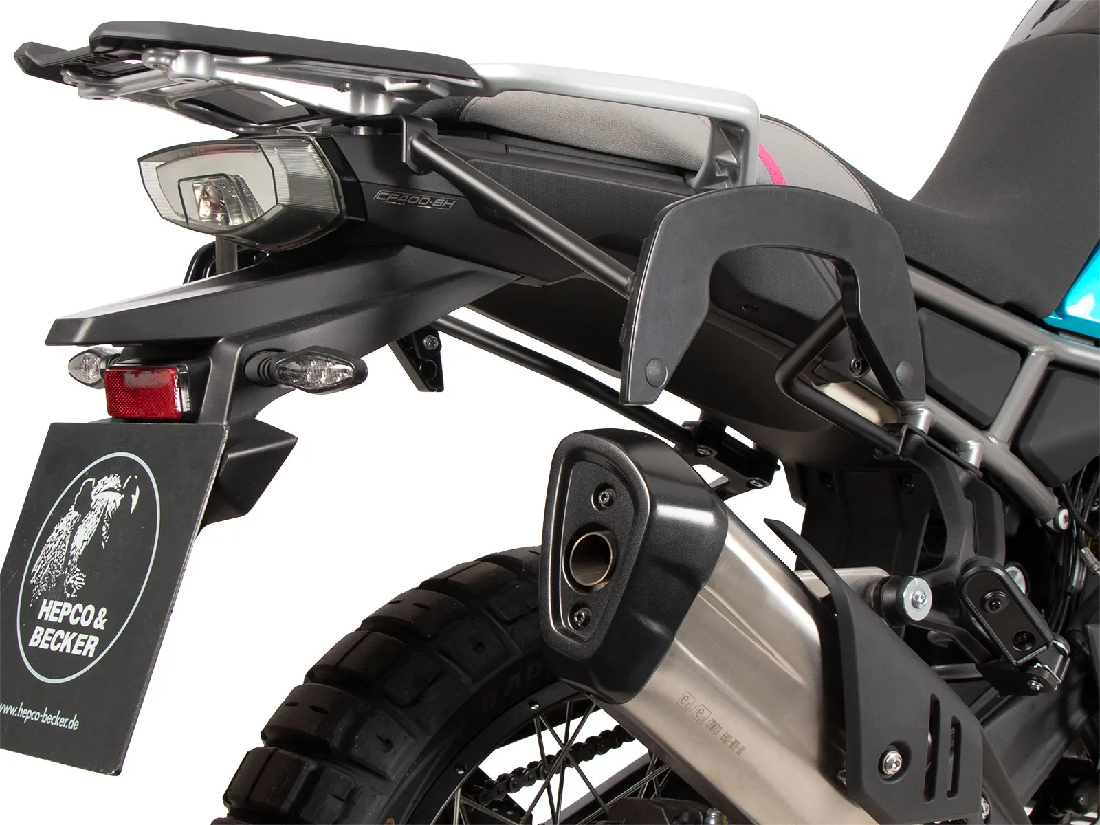 C-Bow side carrier black for CF Moto 450 MT (2024-)