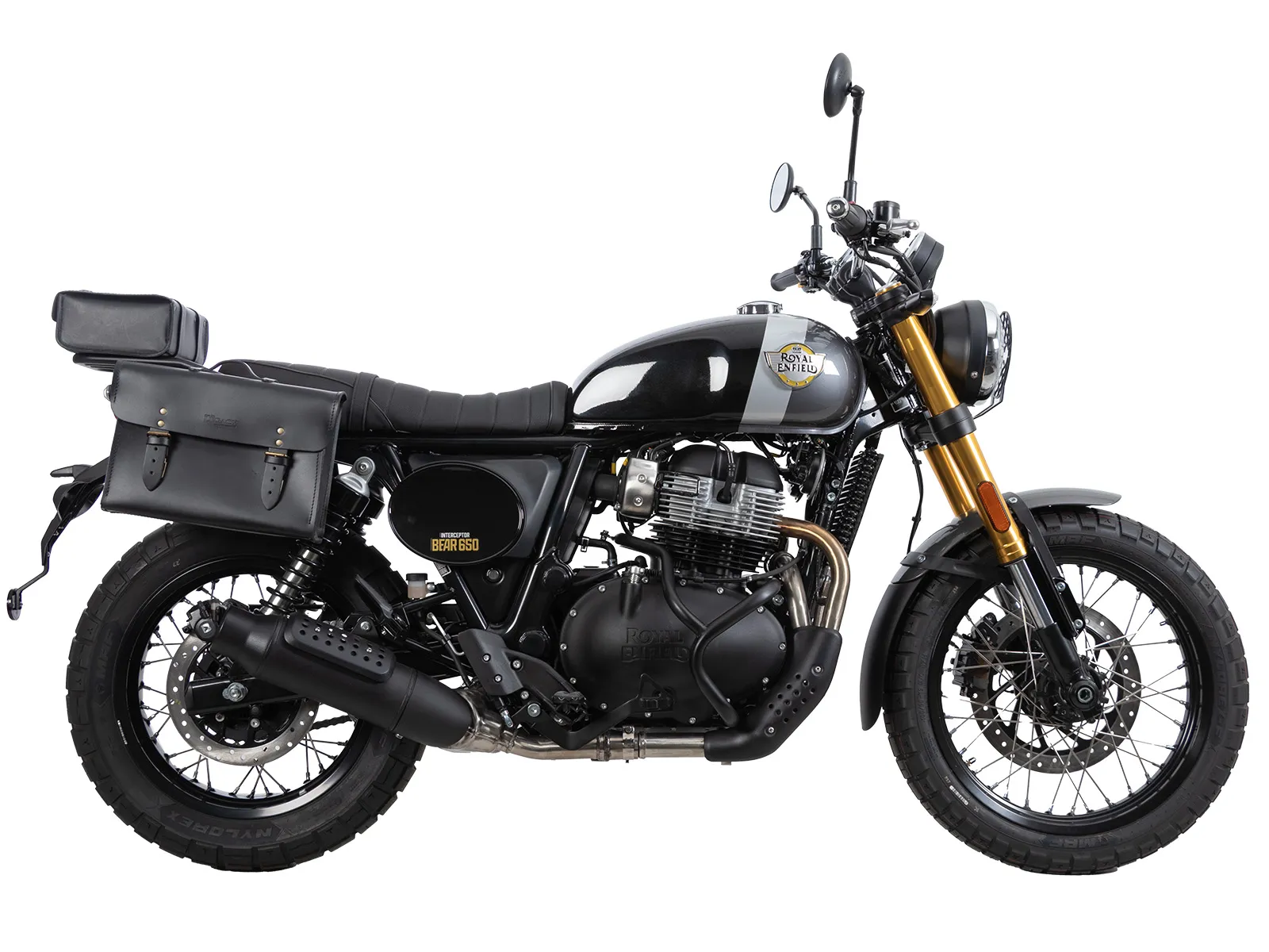 C-Bow side carrier black for Royal Enfield Bear 650 (2025-)